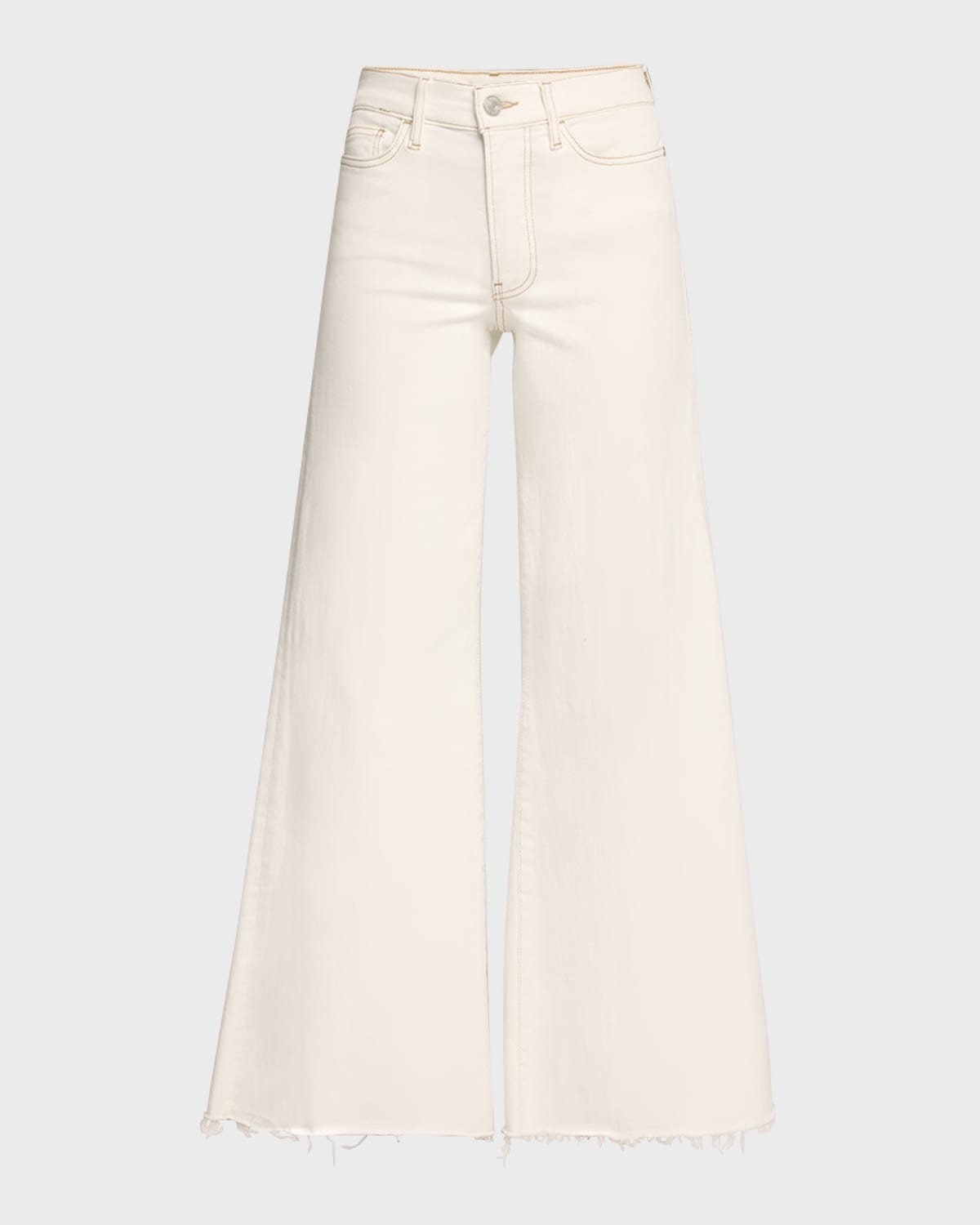 Frame Le Palazzo Crop Jeans In Au Natural Clean