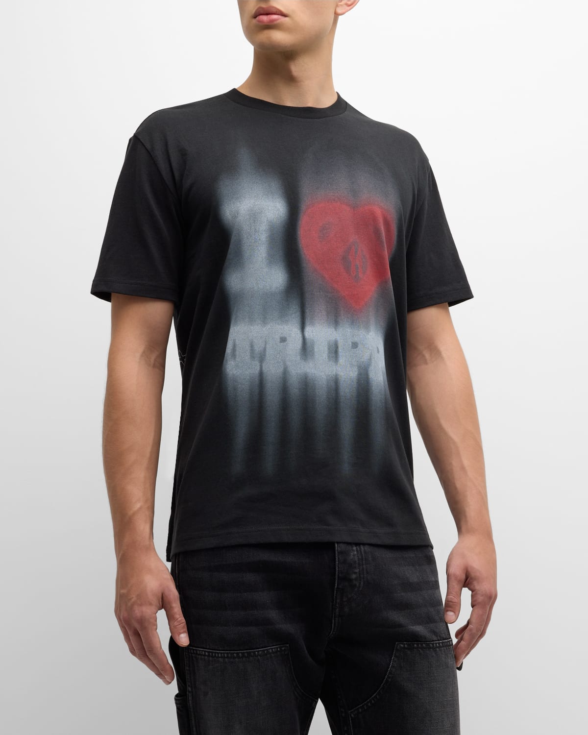Shop Ksubi X Trippie Redd Men's Love Tripp Kash T-shirt In Black