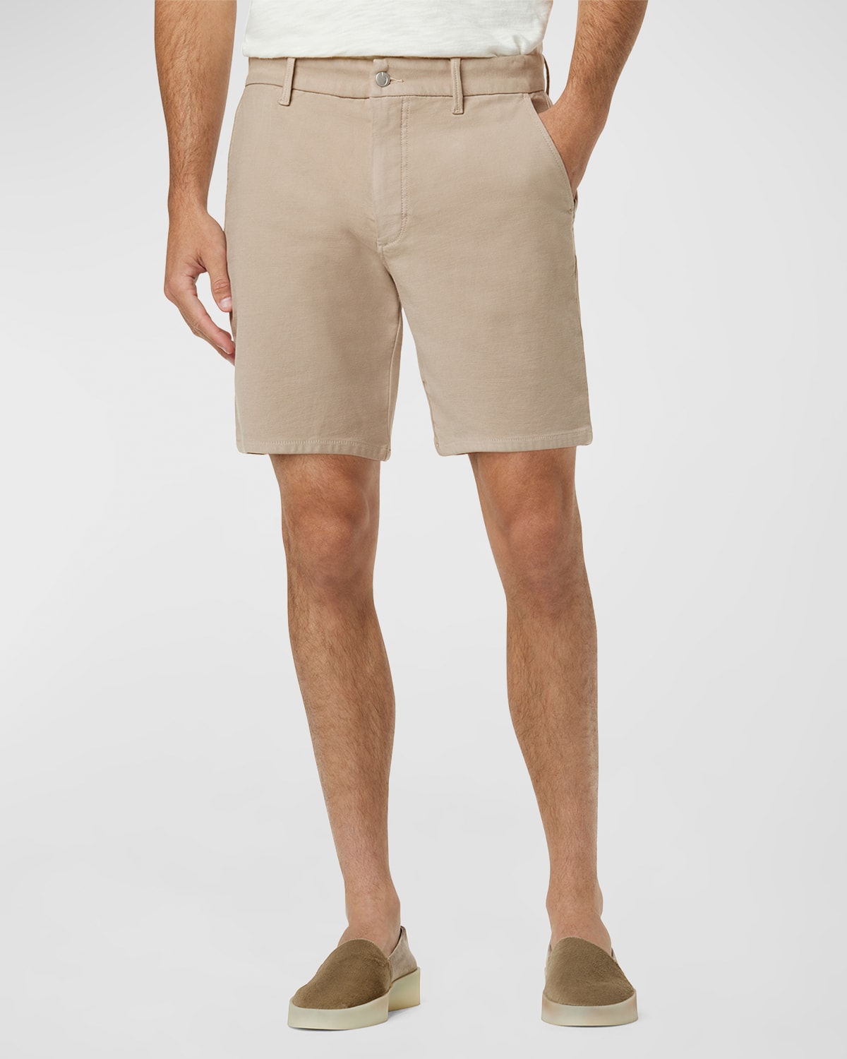 Joe's Jeans Men's Airsoft French Terry Shorts In Cobblestone