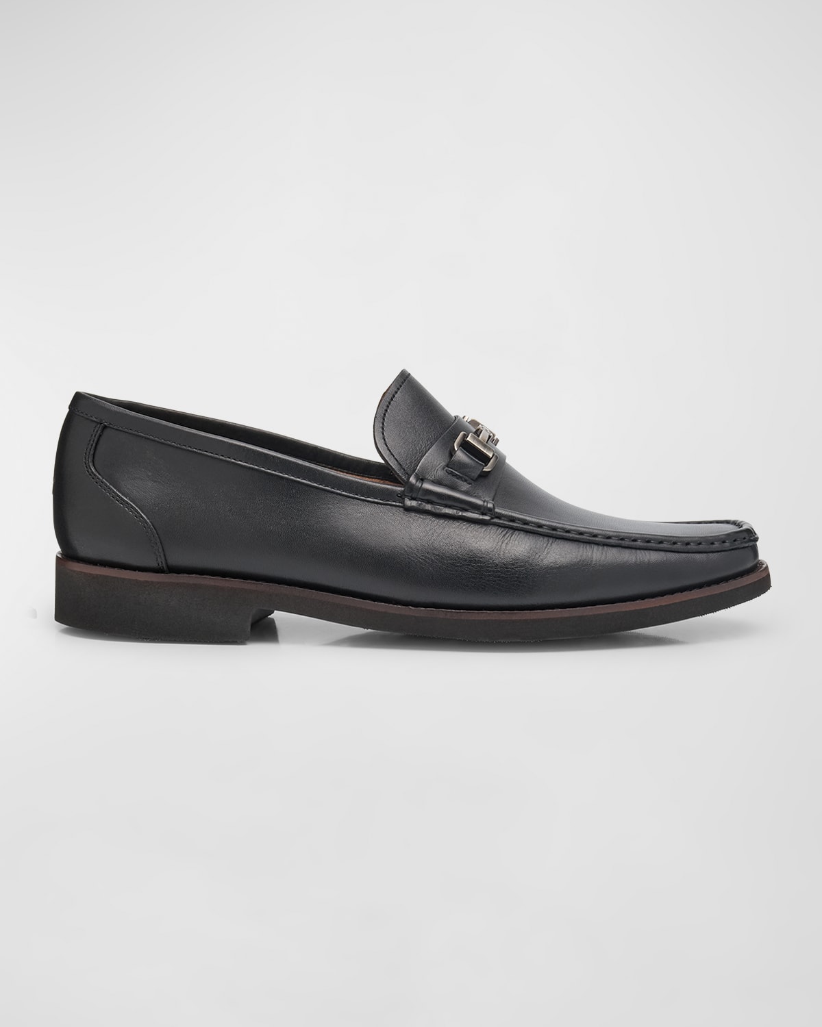 PETER MILLAR MEN'S LEATHER BIT LOAFERS 