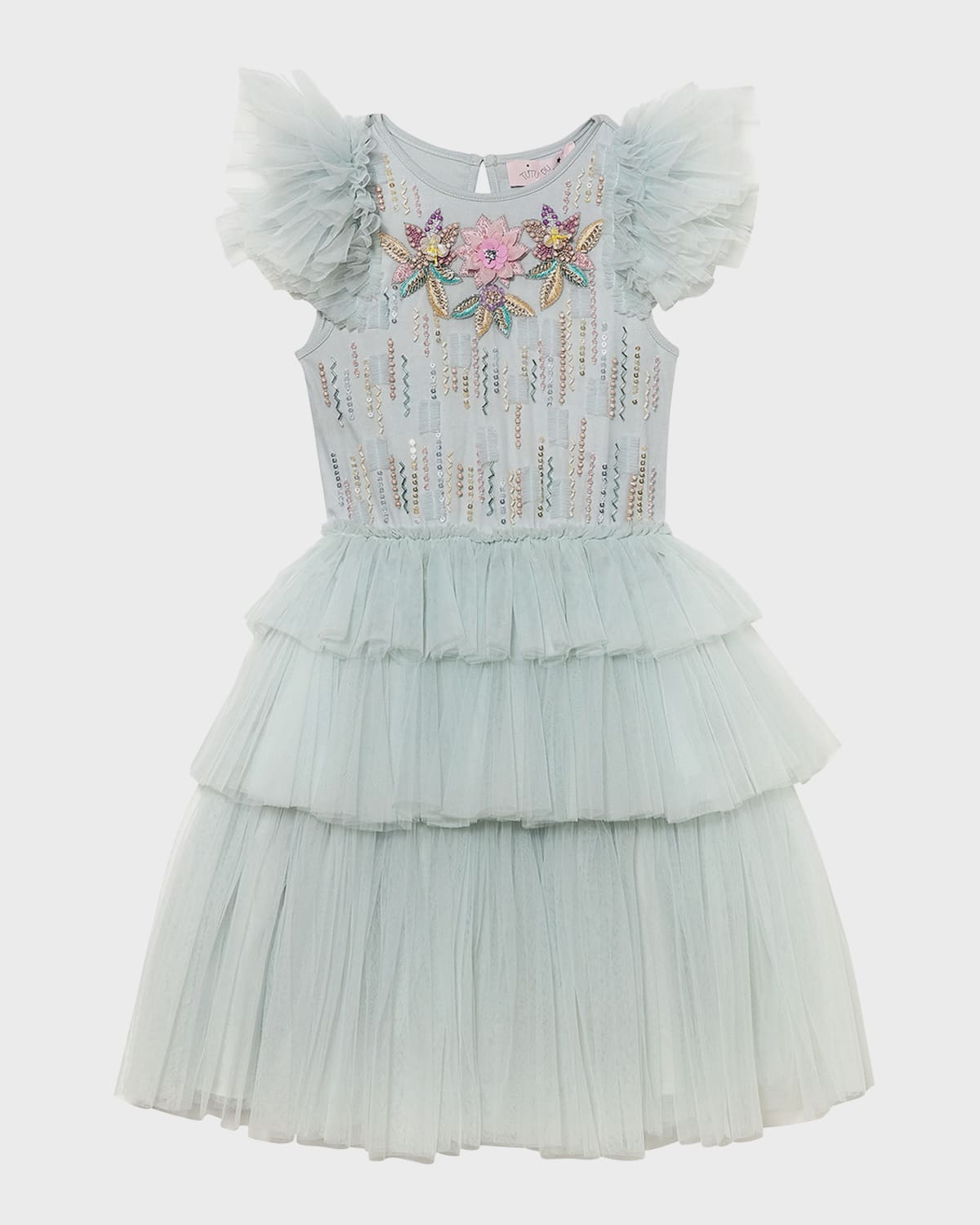 Girl's Chroma Tutu Dress, Size 2-11