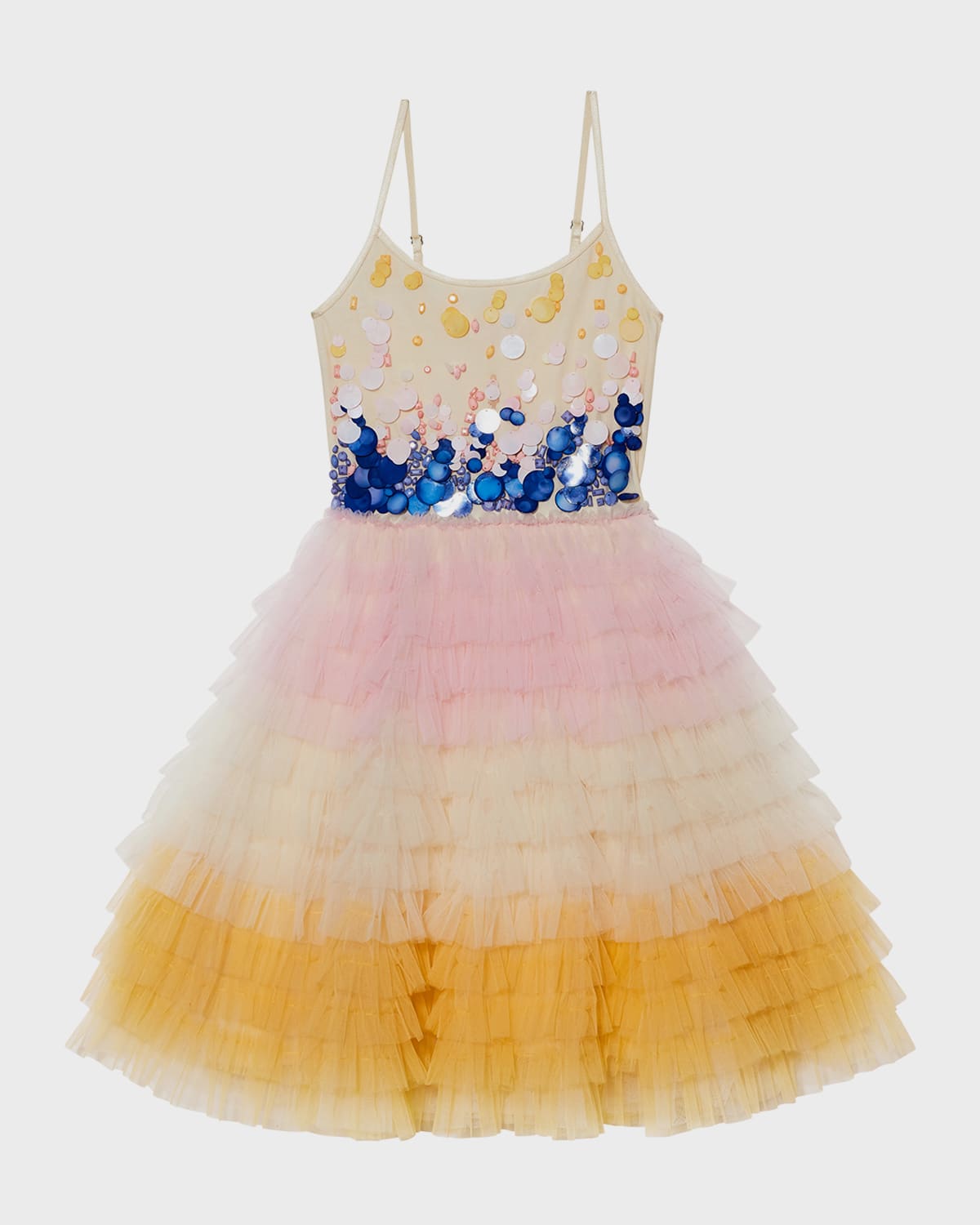 Girl's Sequined Tutu Dress, Size 2-11