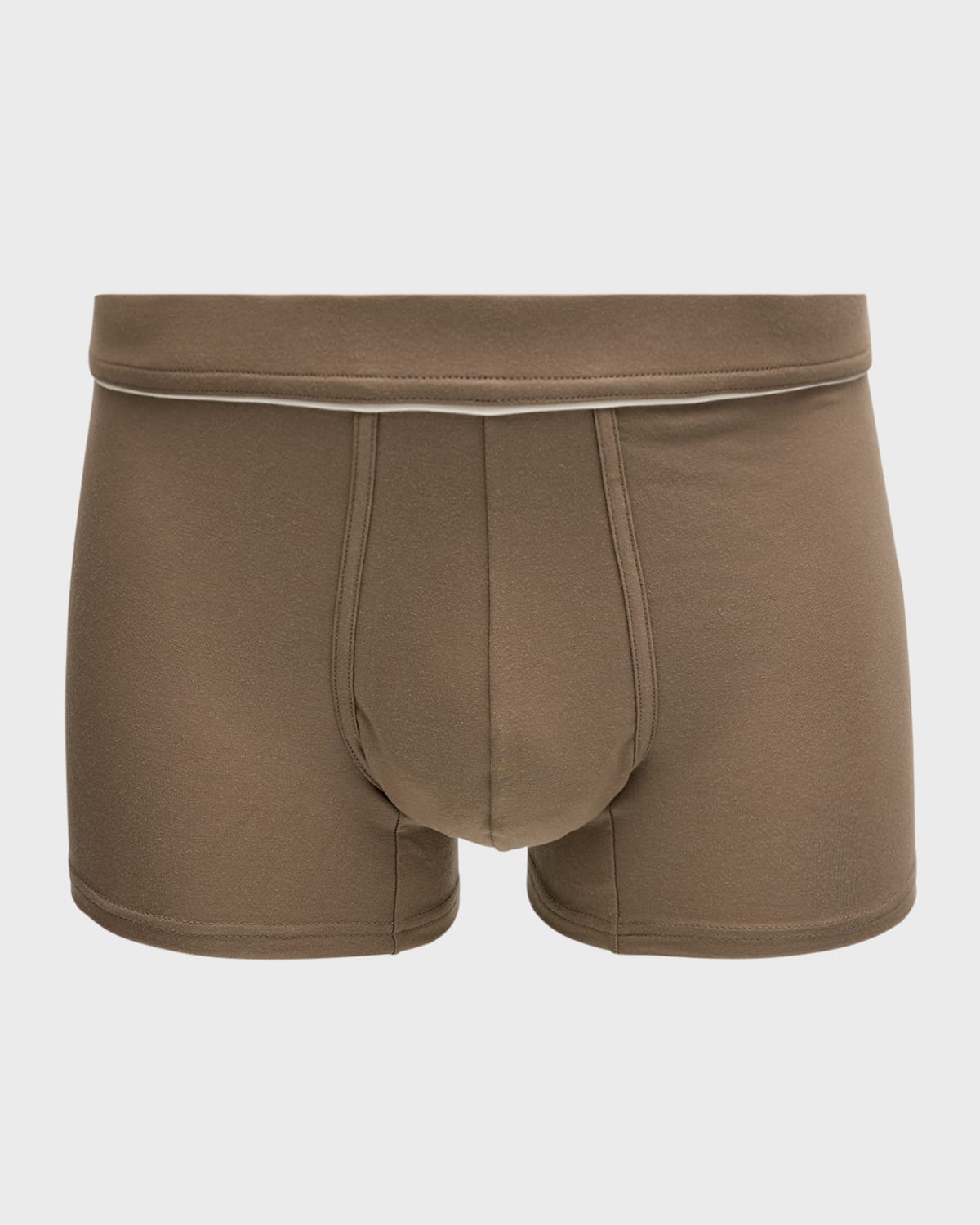 Shop Zegna Men's Seacell Trunks In Green