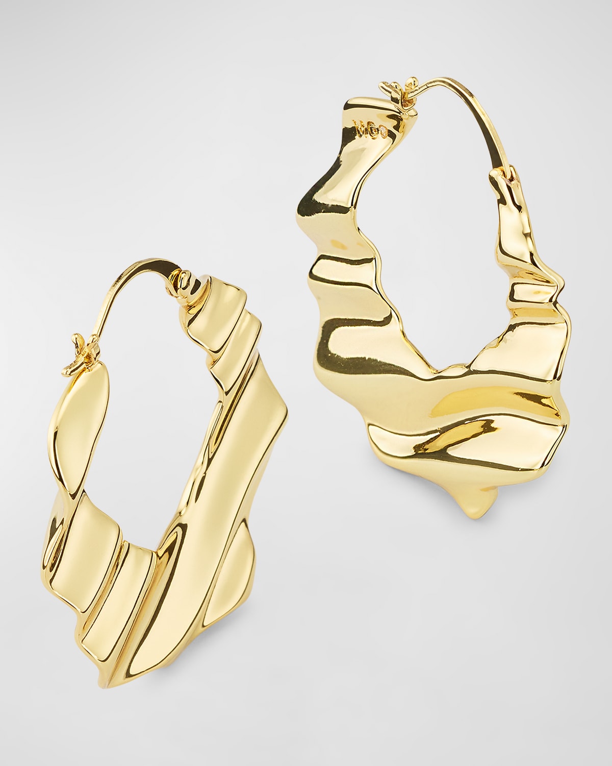 Mignonne Gavigan Nahla Hoop Earrings In Gold