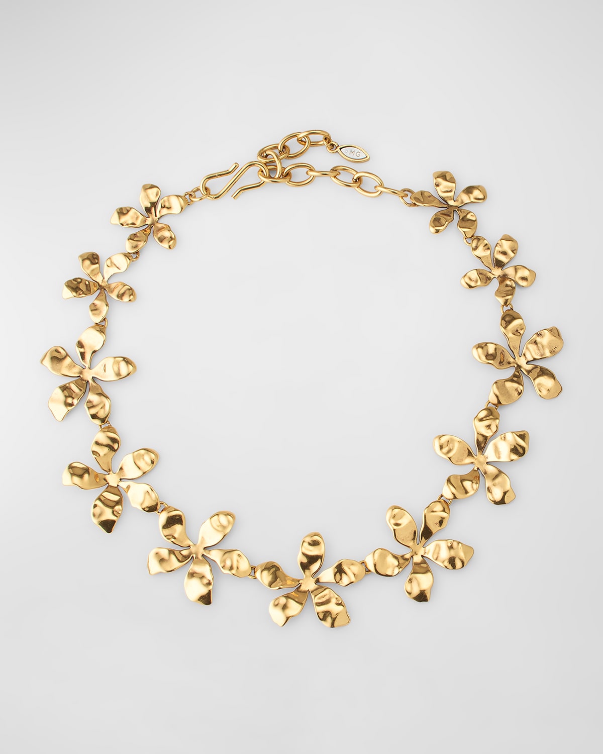 Mignonne Gavigan Tangier Collar Necklace In Antique Gold