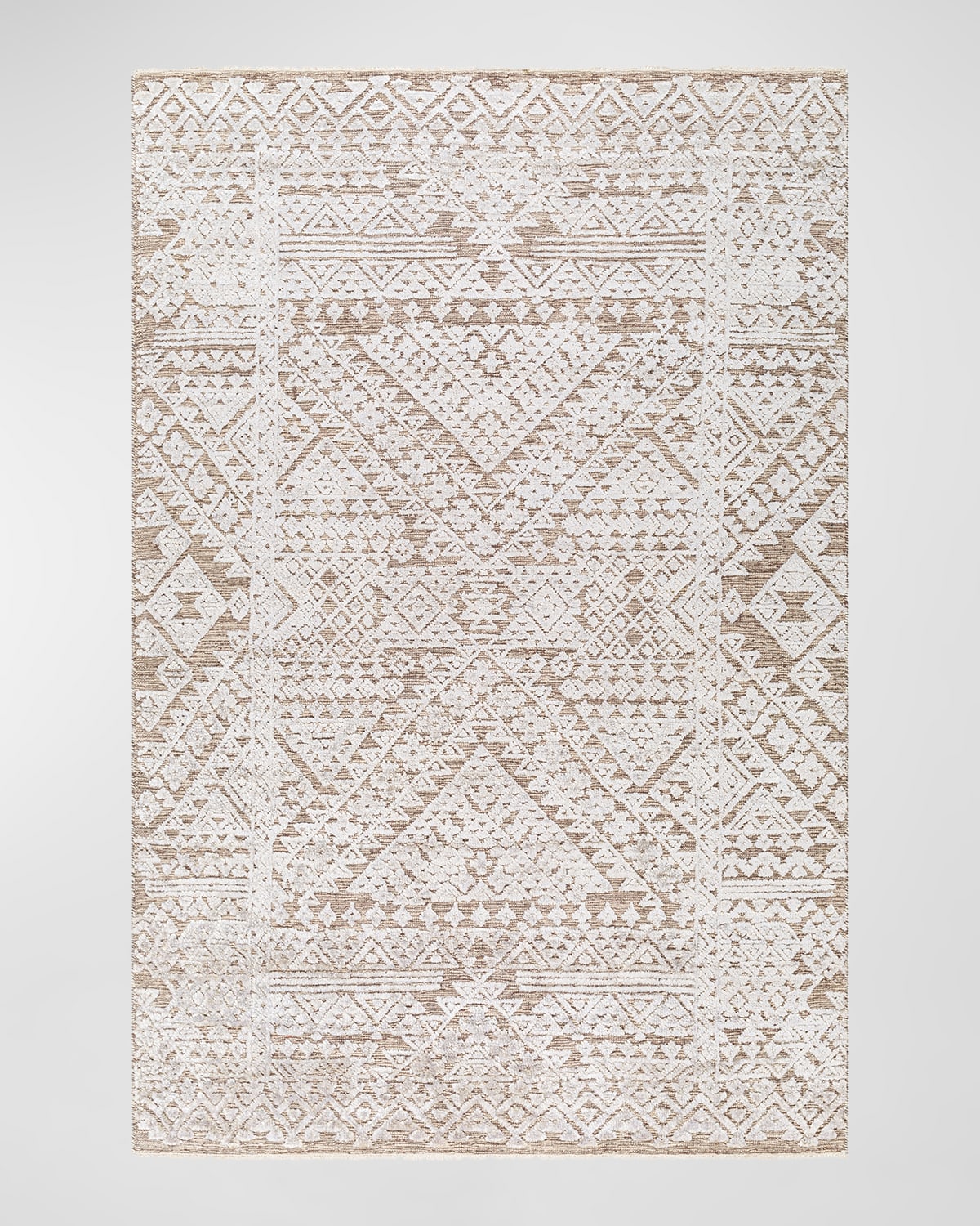 Surya Rugs Amina Dark Beige Hand-knotted Rug, 9' X 12' In Dark Beige 