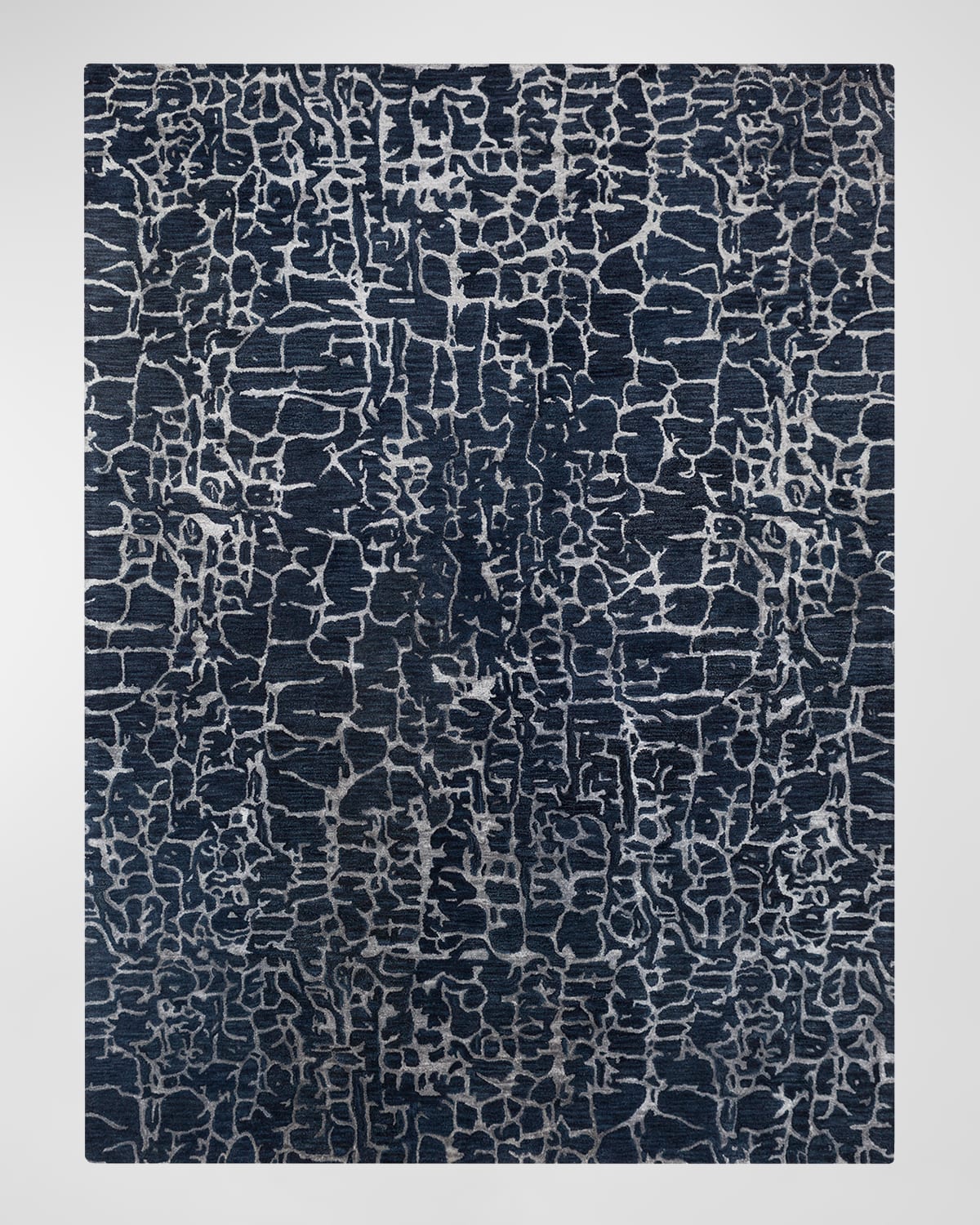 Shop Surya Rugs Banshee Hand-tufted Rug, 6' X 9' In Dark Blue