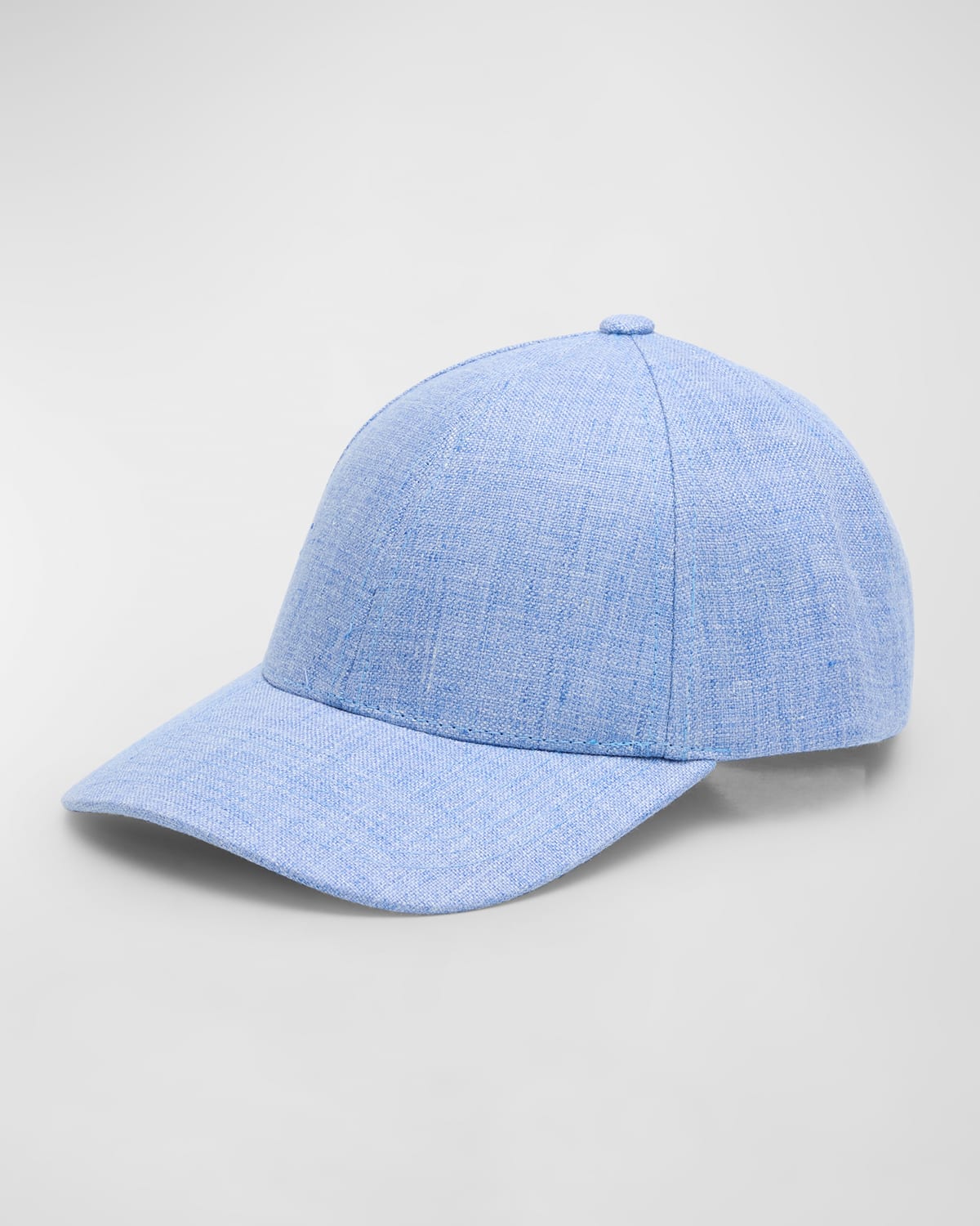 Varsity Headwear Men's Linen Baseball Cap In Blue