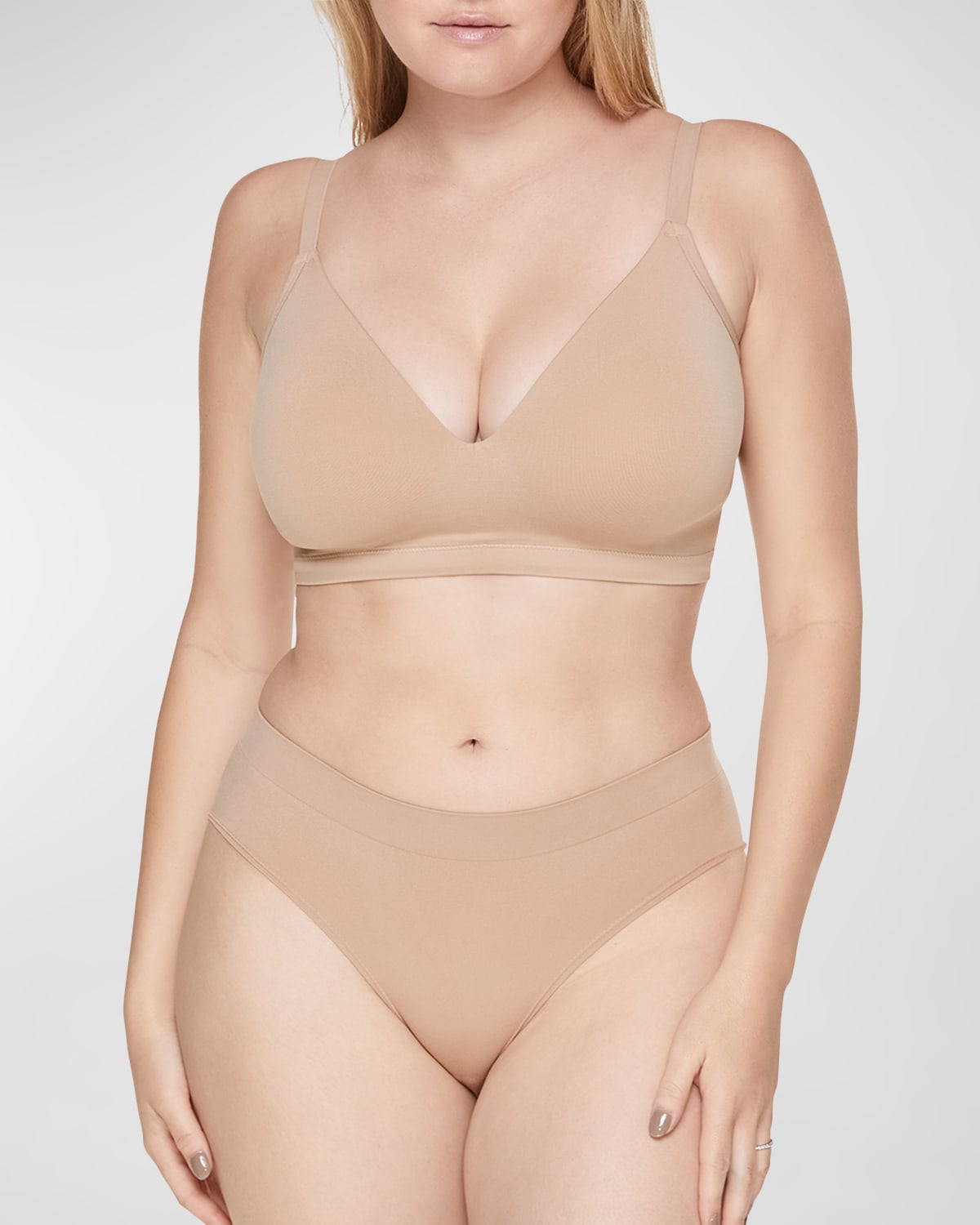 Shop Thirdlove Form360 Fit Wireless Bra In Taupe
