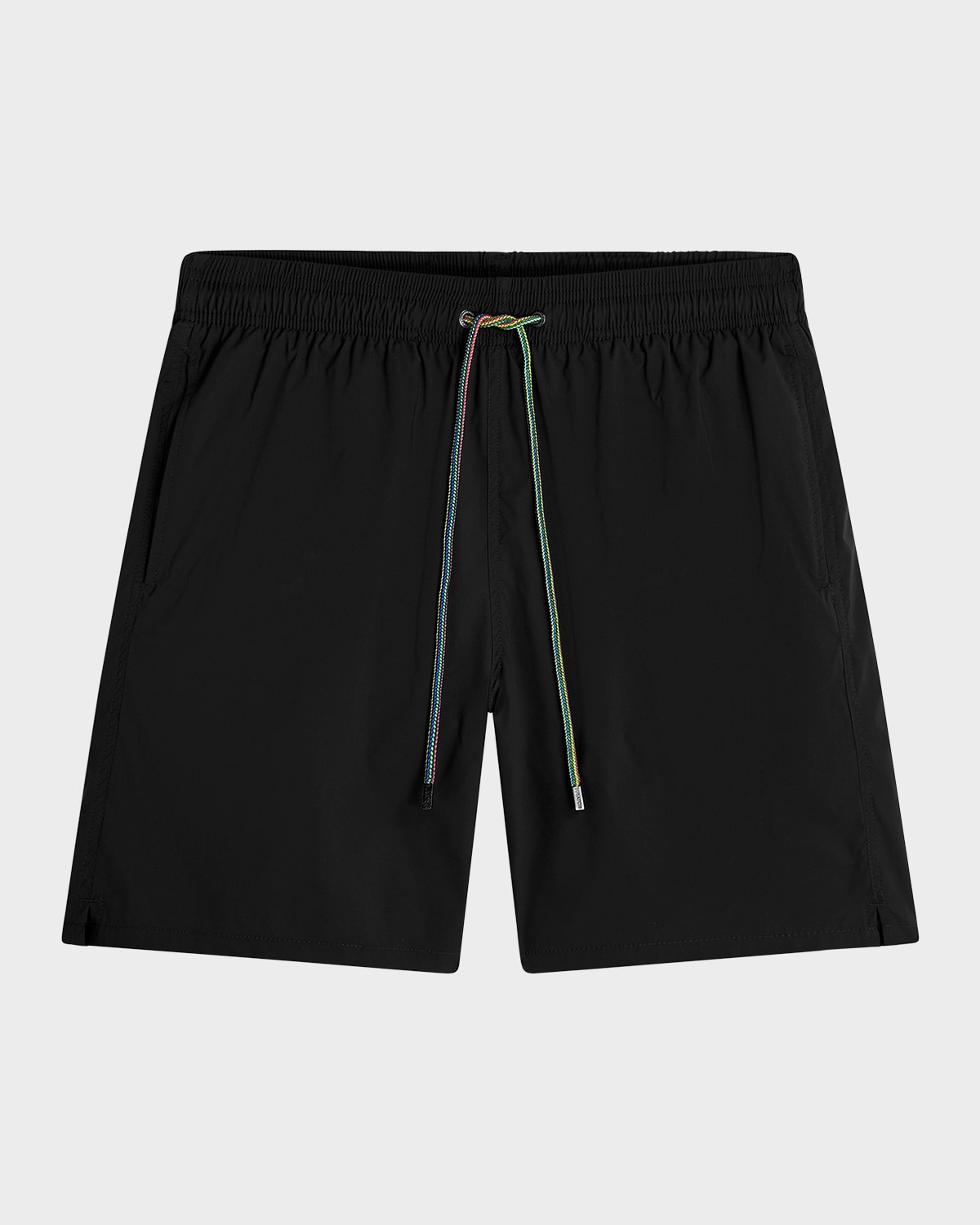 Bugatchi Men's Cosmo Solid Swim Trunks In Black