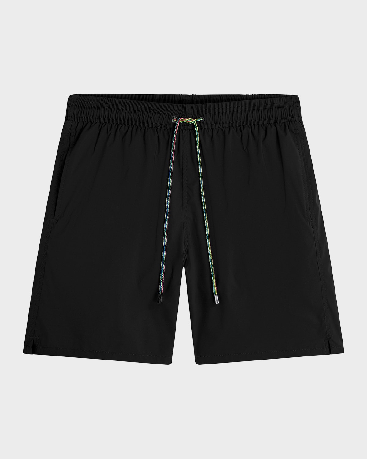 Bugatchi Men's Cosmo Solid Swim Trunks In Black