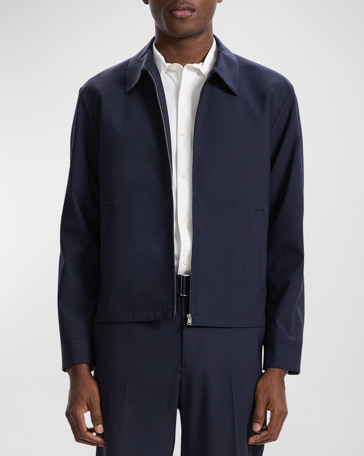 Shop Theory Men's Hazleton Jacket In New Tailor In Navy