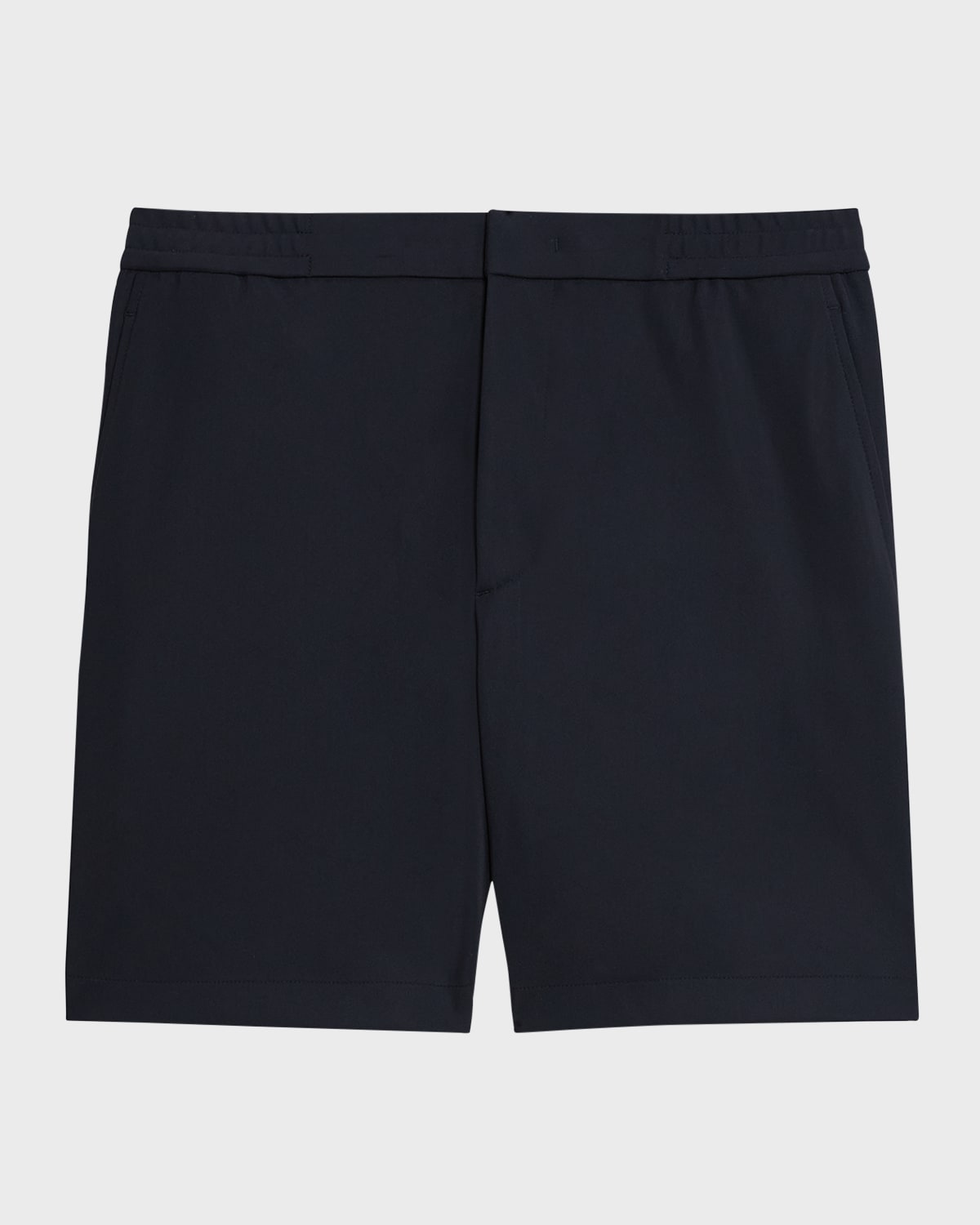 Shop Theory Men's Curtis Shorts In Precision Ponte In Black