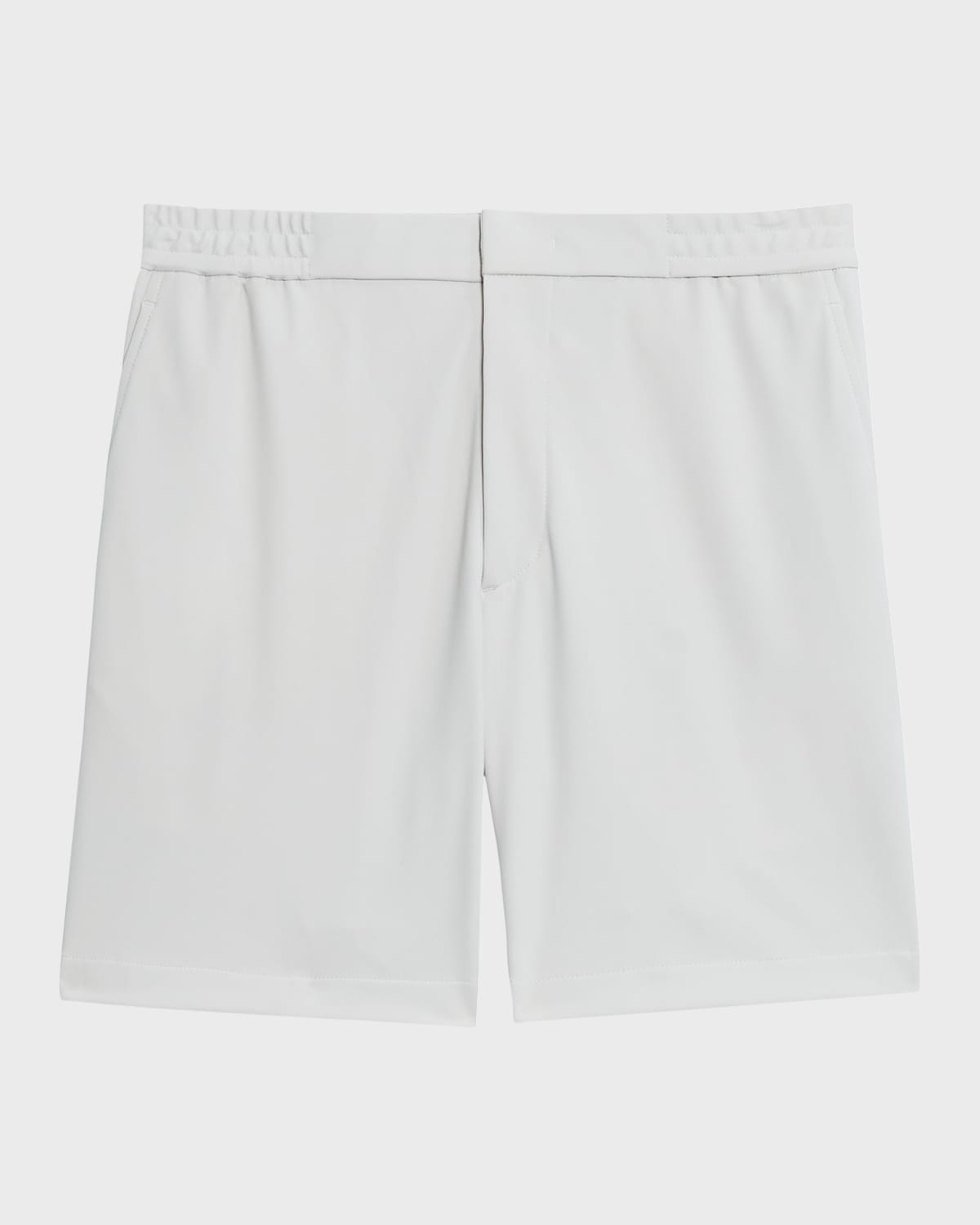 Theory Men's Curtis Shorts In Precision Ponte In Putty