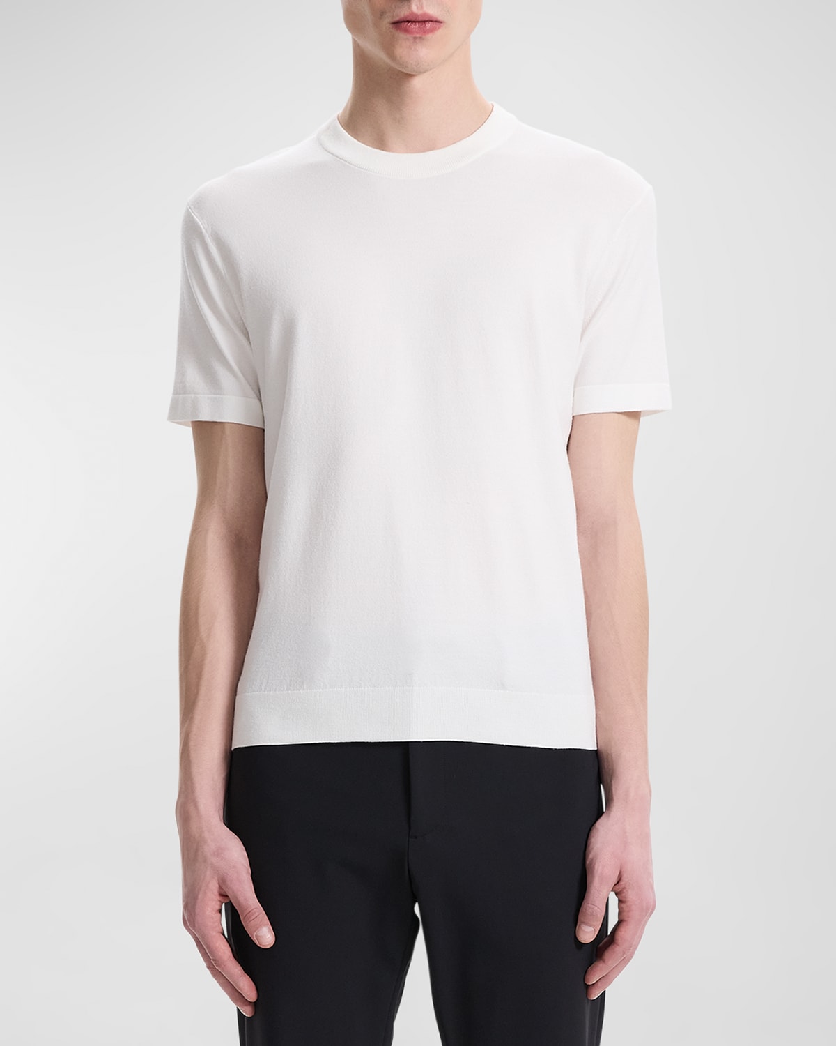 Shop Theory Men's Sarior Short-sleeve T-shirt In Light Bilen In Baltic