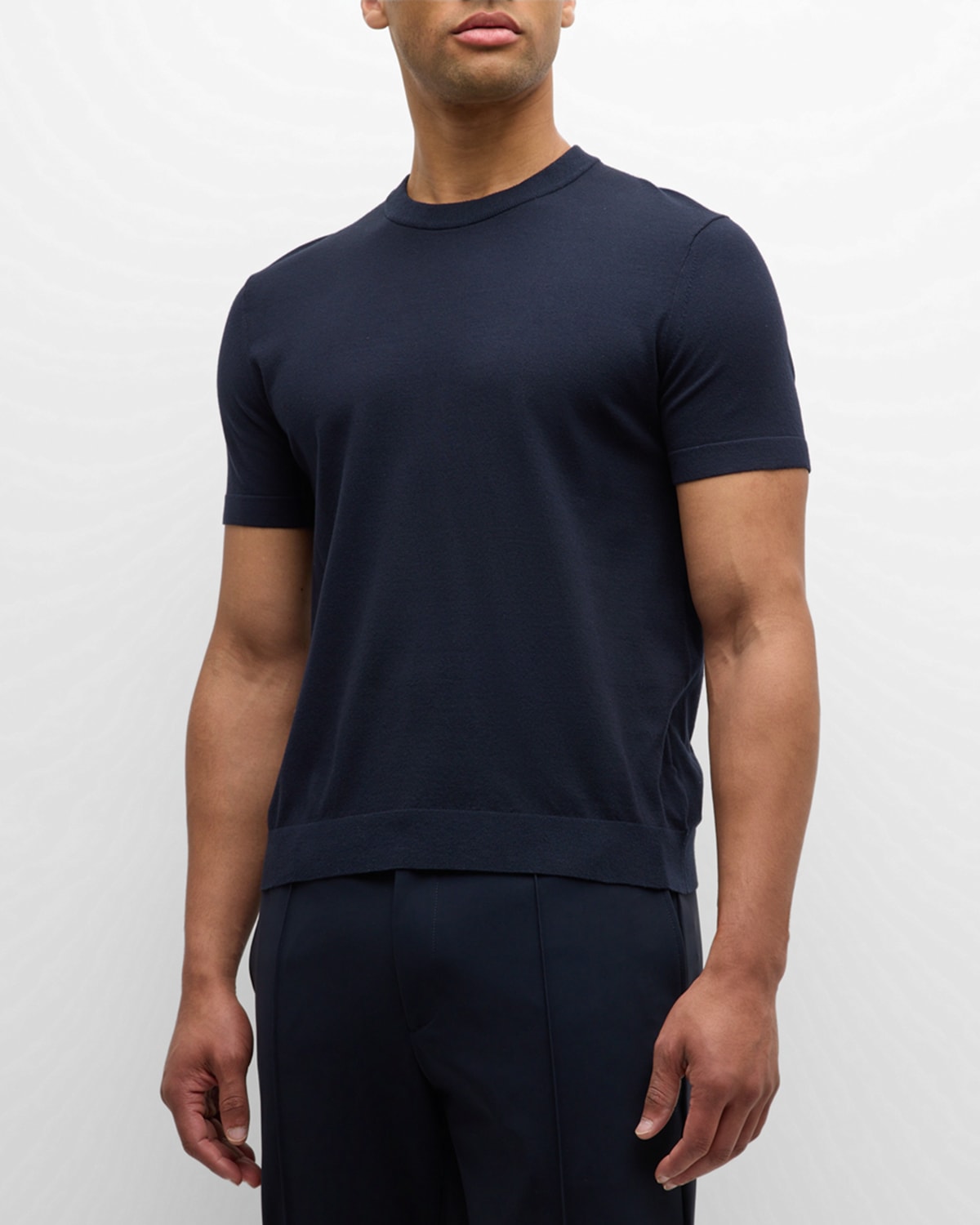 Shop Theory Men's Sarior Short-sleeve T-shirt In Light Bilen In Skylghtmel