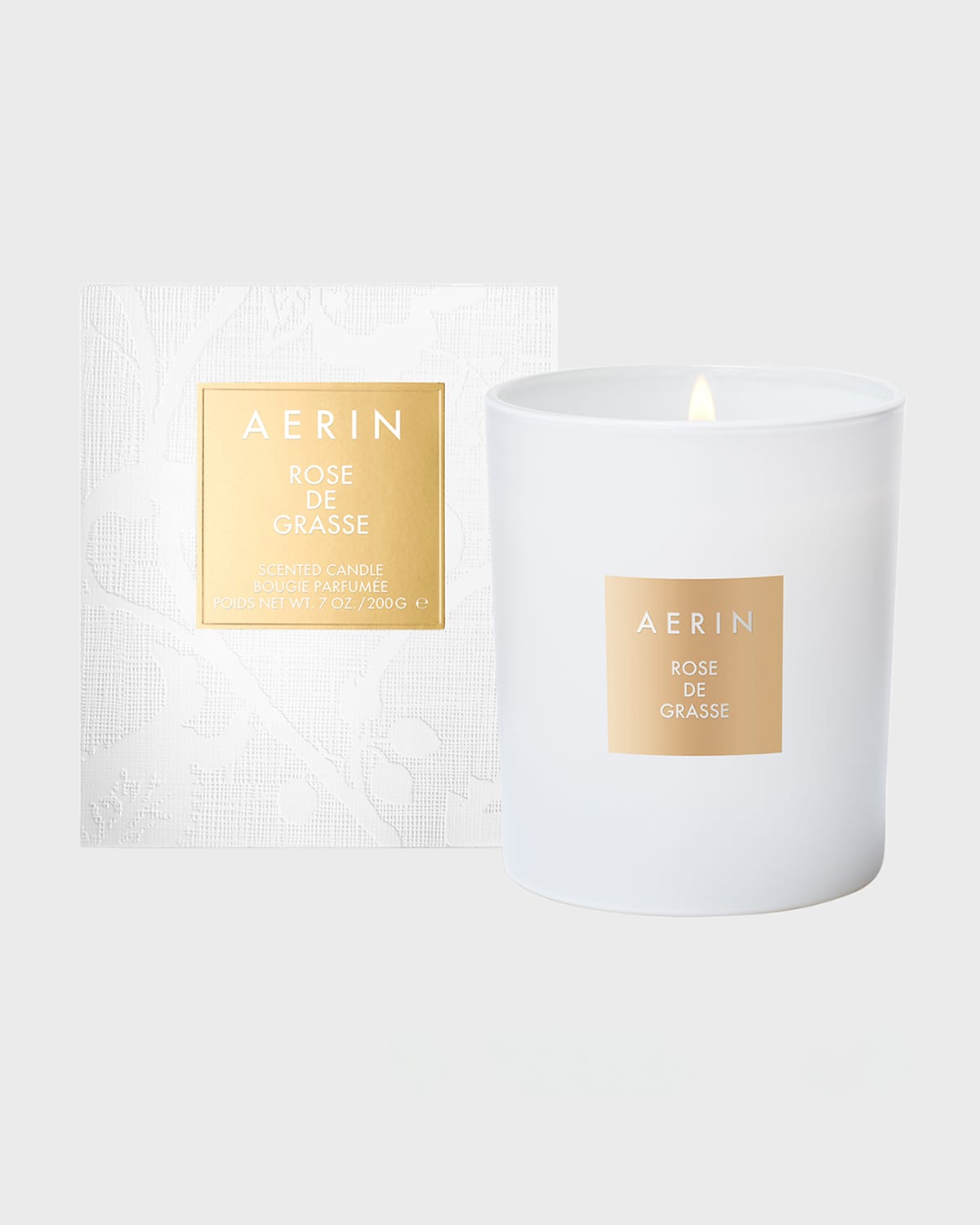 Aerin Rose De Grasse Scented Candle, 7 Oz. In White