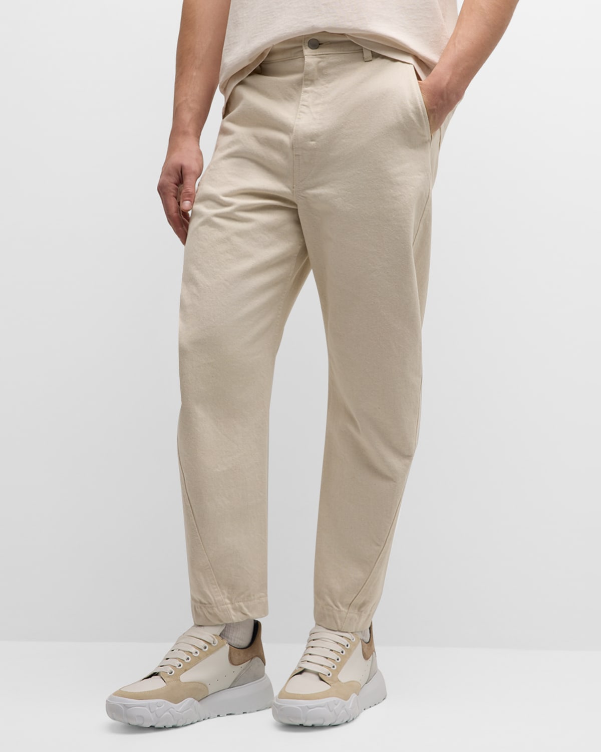 John Elliott Men's Sendai Trousers With Asymmetric Seams In Organic