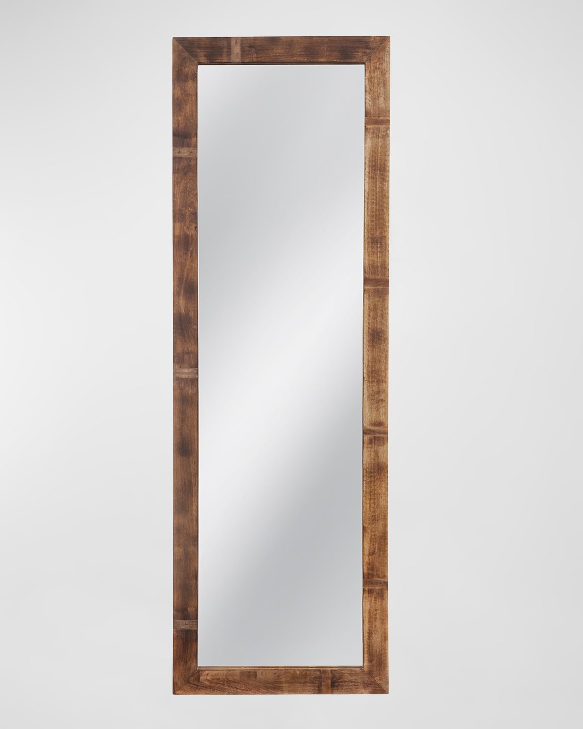 Katherine Noble By Bmc Billings 78" Floor Mirror In Weathered Reclaimed Wood