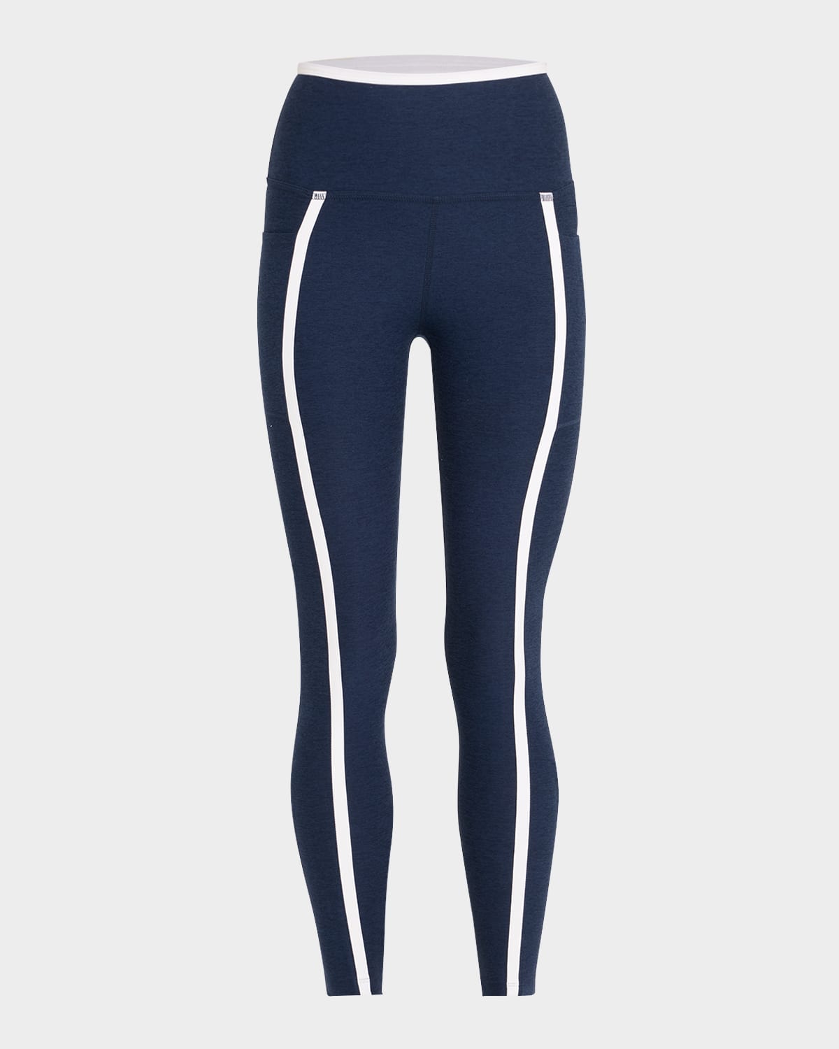 BEYOND YOGA SPACEDYE NEW MOVES HIGH-WAIST MIDI LEGGINGS 