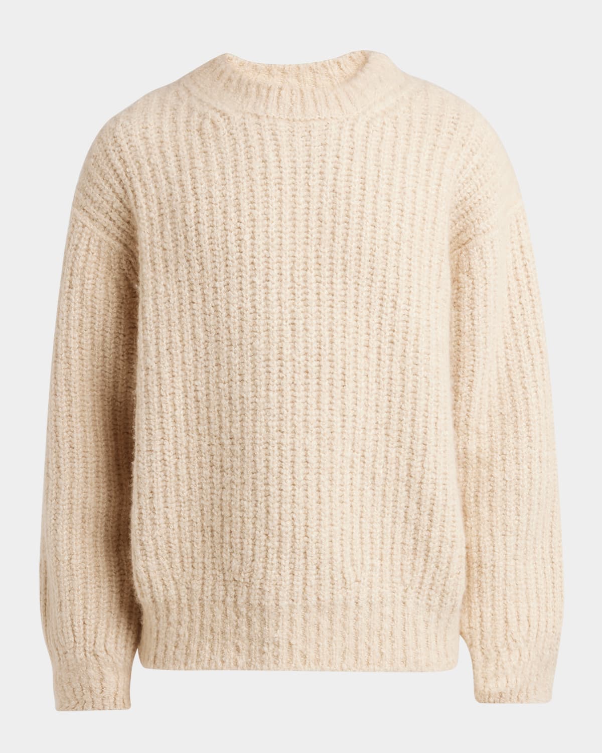 Loro Piana Men's Cocooning Cashmere Crewneck Sweater In Kasha