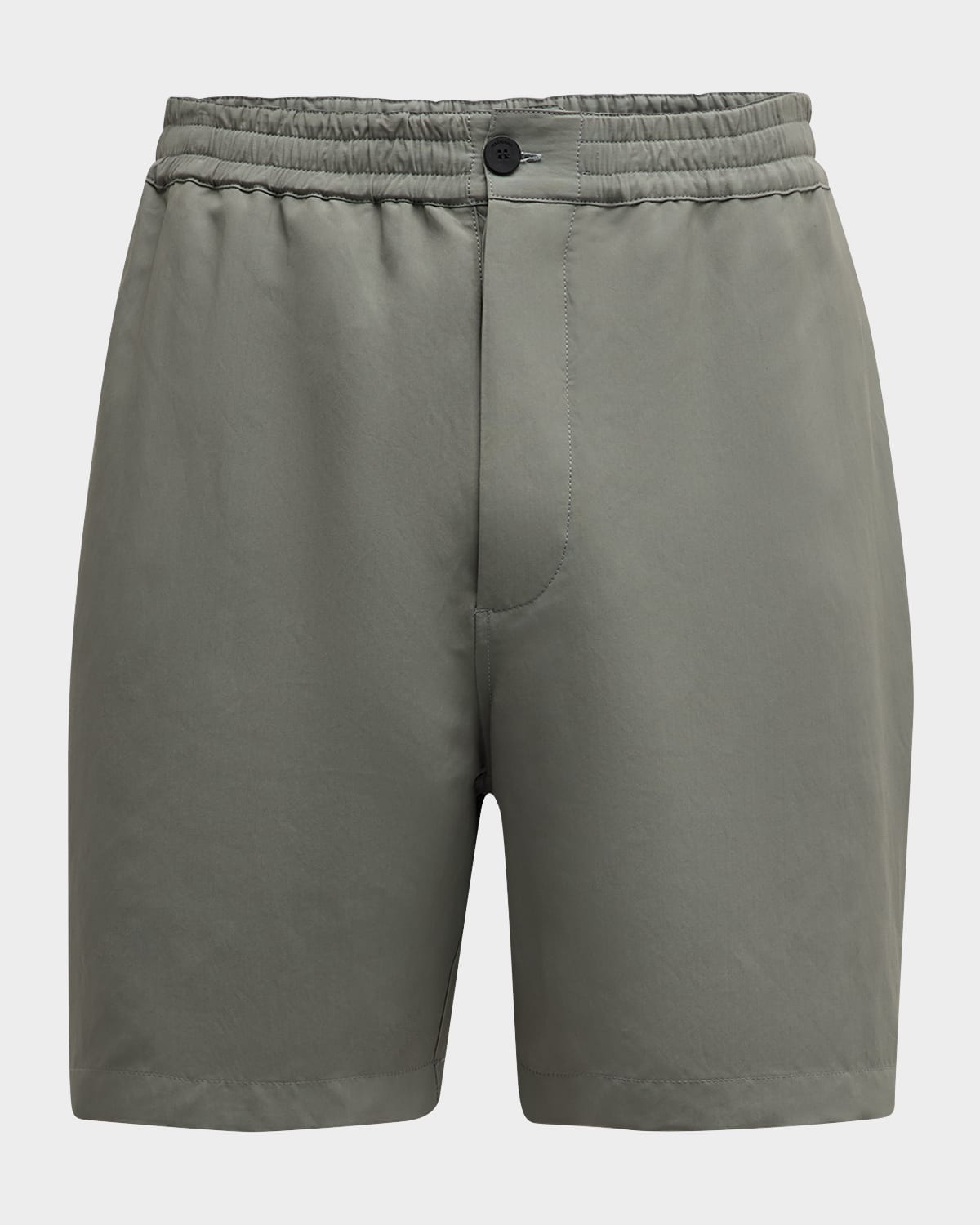 Men's Piped Nylon-Blend Shorts