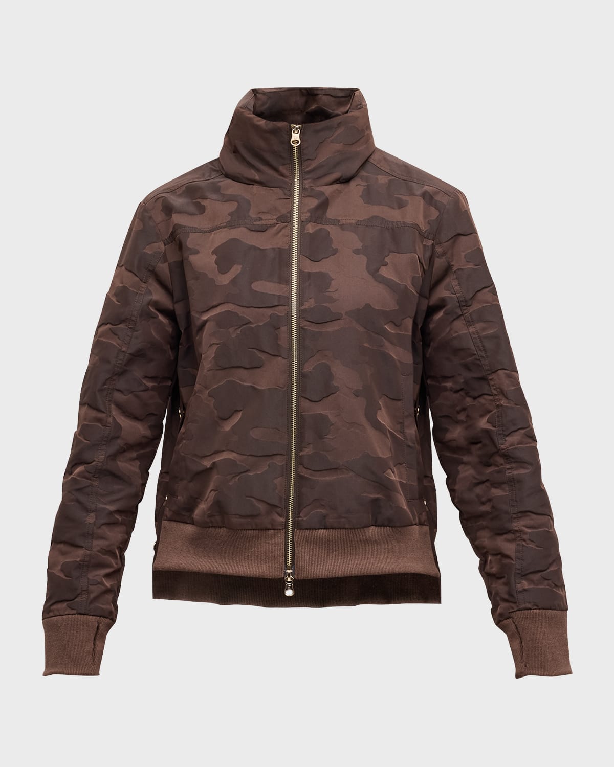 Violette Camo Bomber Jacket