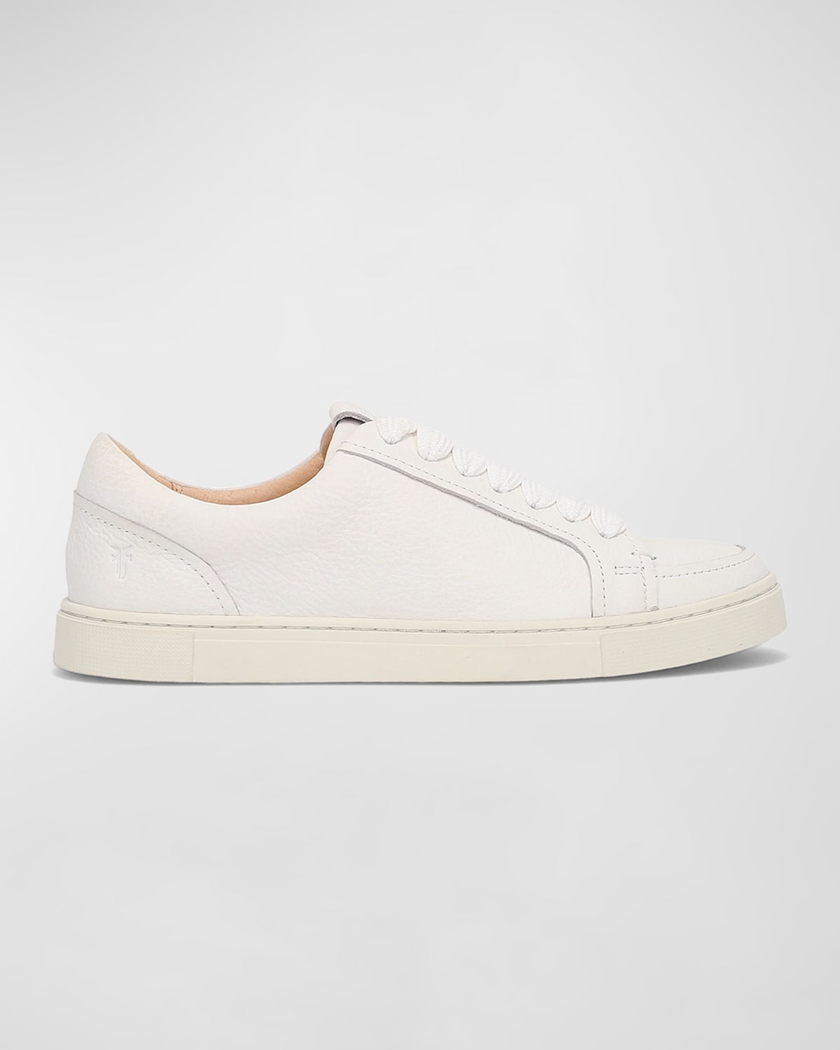 Ivy Mixed Leather Low-Top Sneakers