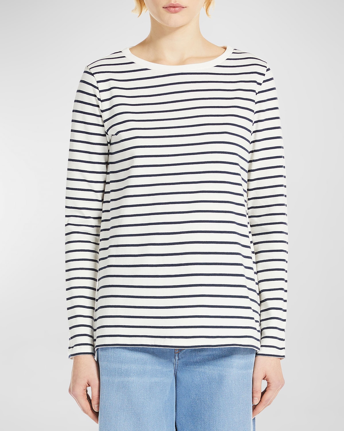 Weekend Max Mara Erasmo Striped Crewneck Shirt | Smart Closet