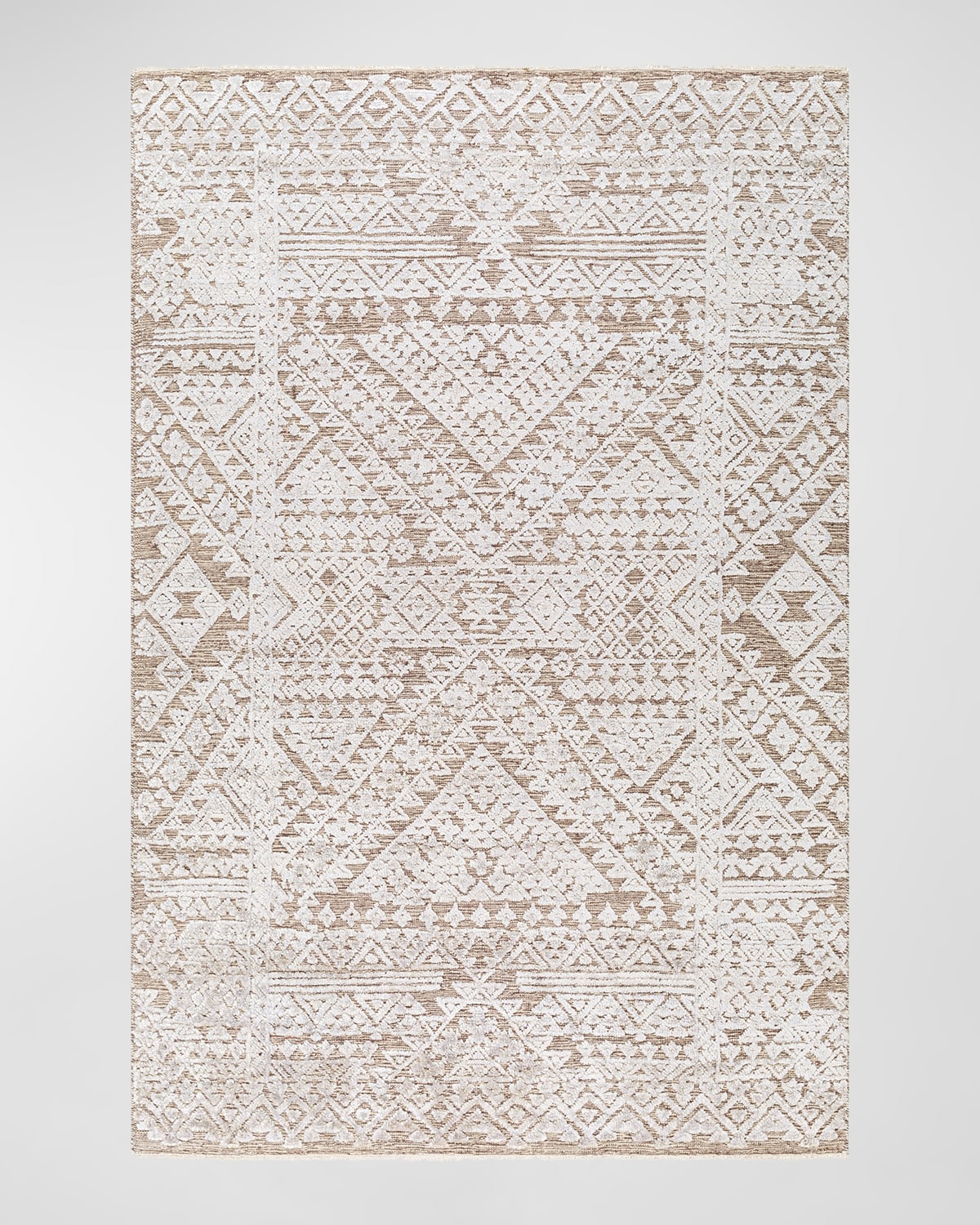 Surya Rugs Amina Dark Beige Hand-knotted Rug, 8' X 10' In Dark Beige