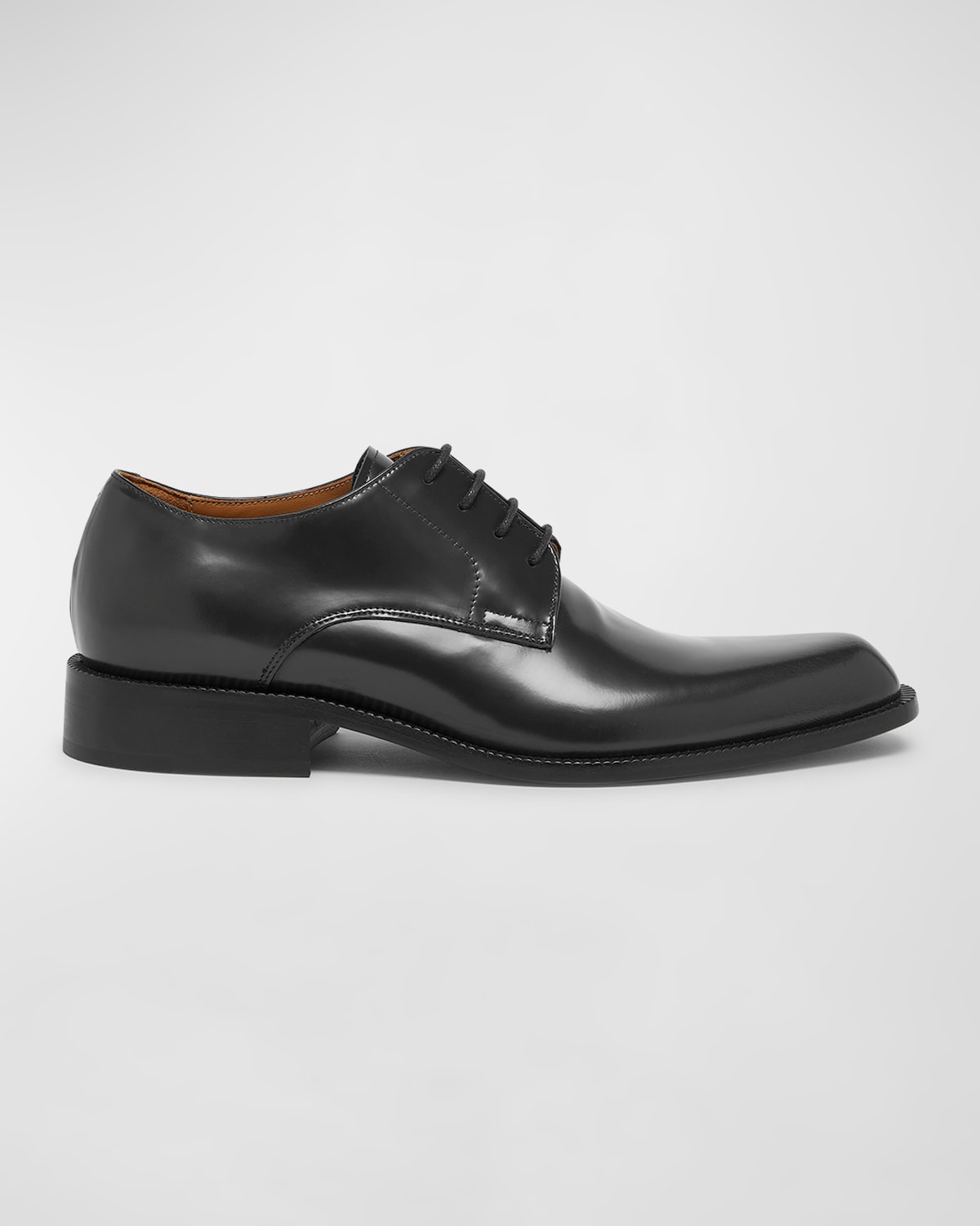 Calfskin Lace-Up Derby Loafers