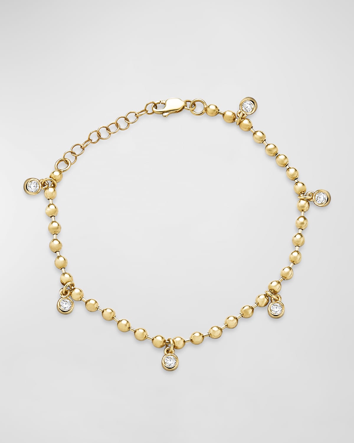 Stone And Strand Bedazzle Diamond Bracelet In Yellow Gold