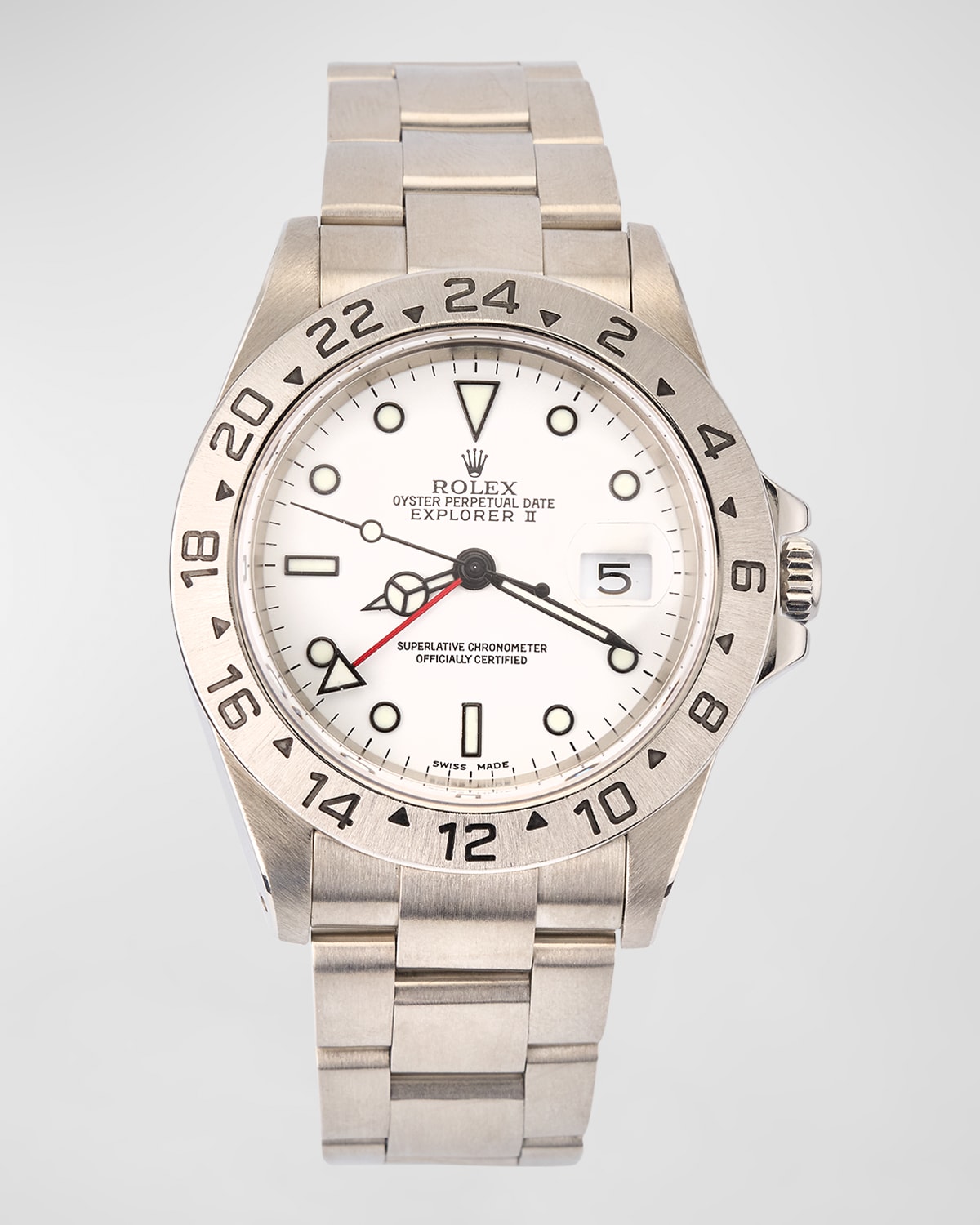 Rolex Oyster Perpetual Explorer II 40mm Vintage 2000 Watch