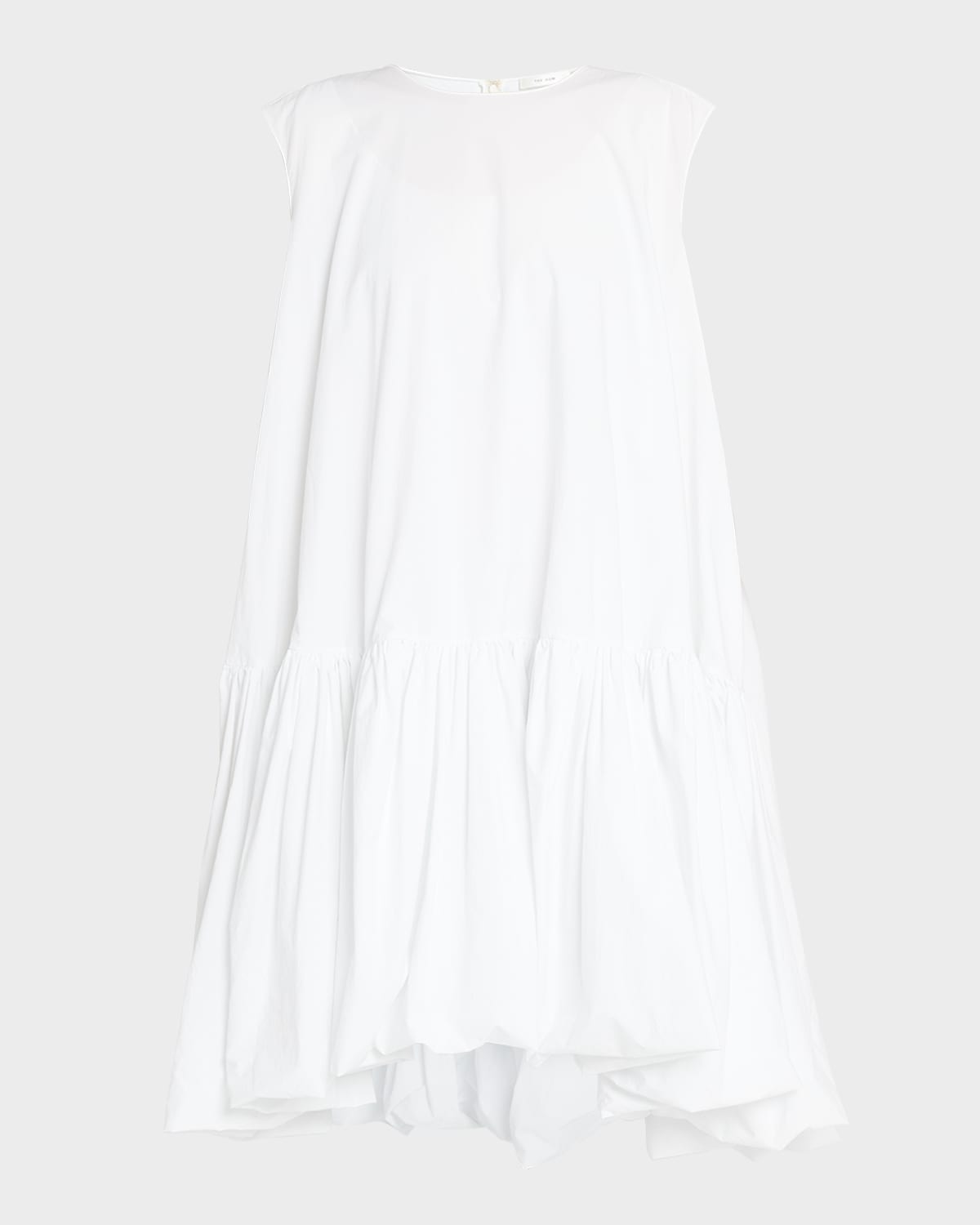 Shop The Row Tadao Sleeveless Midi Bubble Dress In Off White