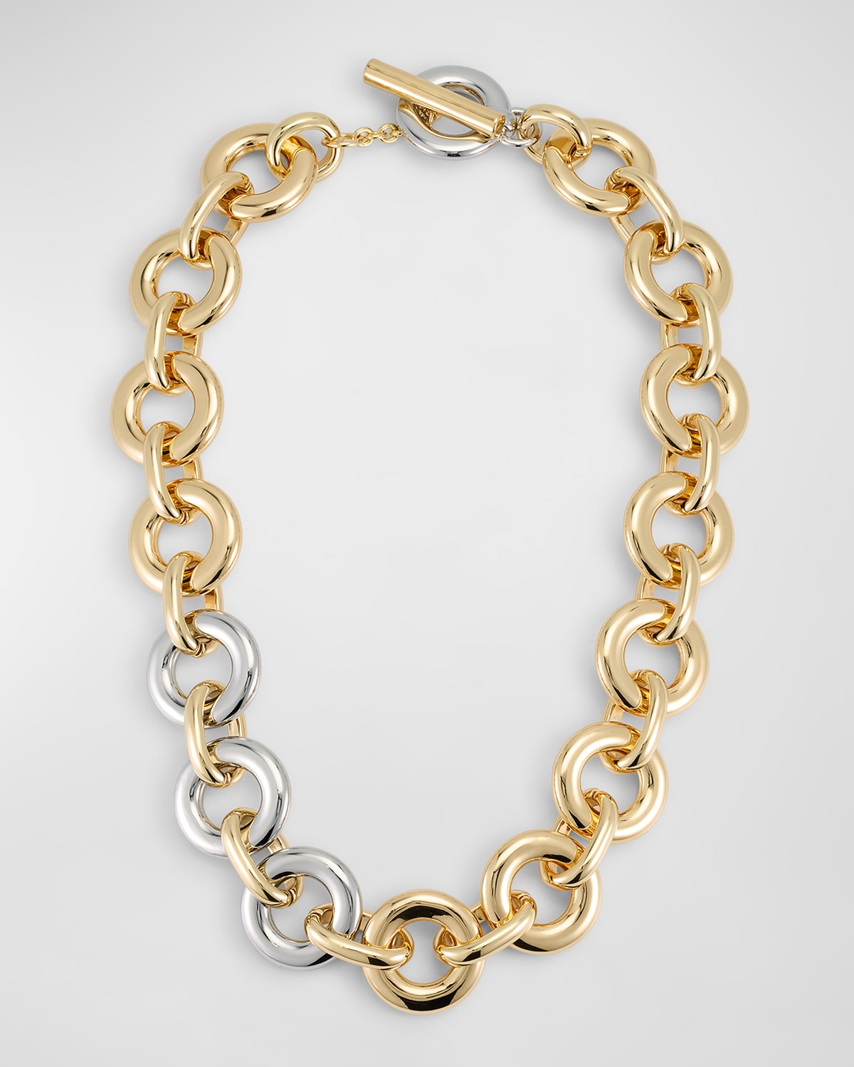 Nadine Layered Two-Tone Necklace