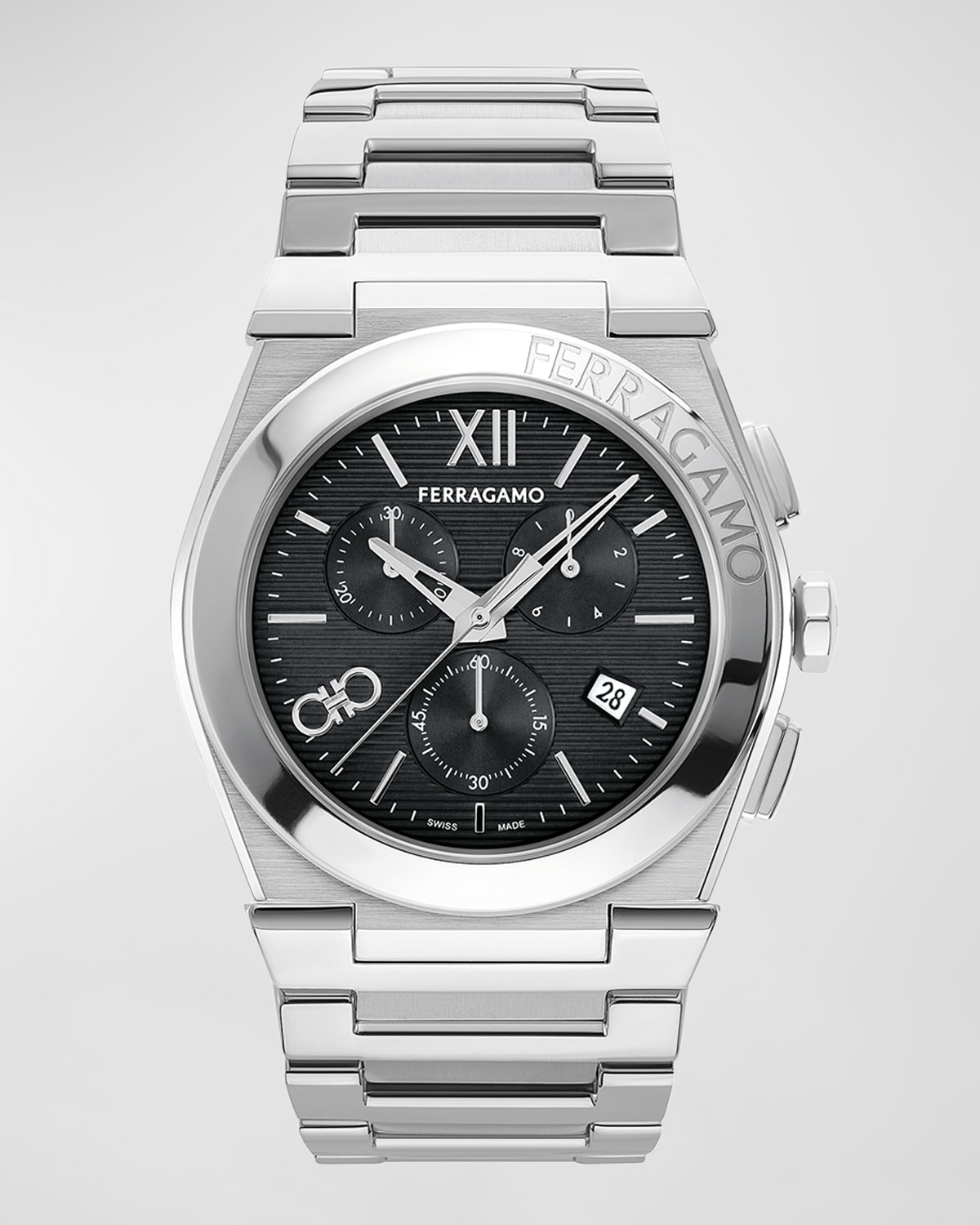 Vega Chrono Bracelet Watch, 42mm