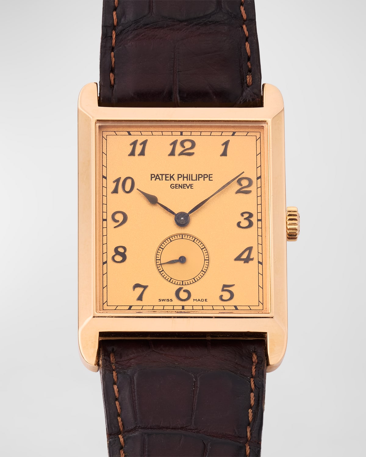 Vintage Watches Patek Philippe Gondolo 34mm Vintage 2004 Watch In Brown