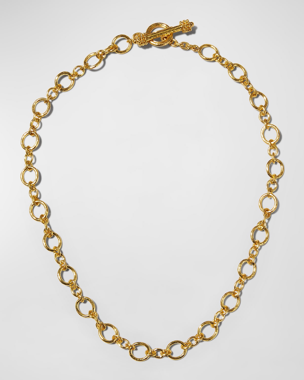 Riviera Gold 19K Link Necklace, 17"L
