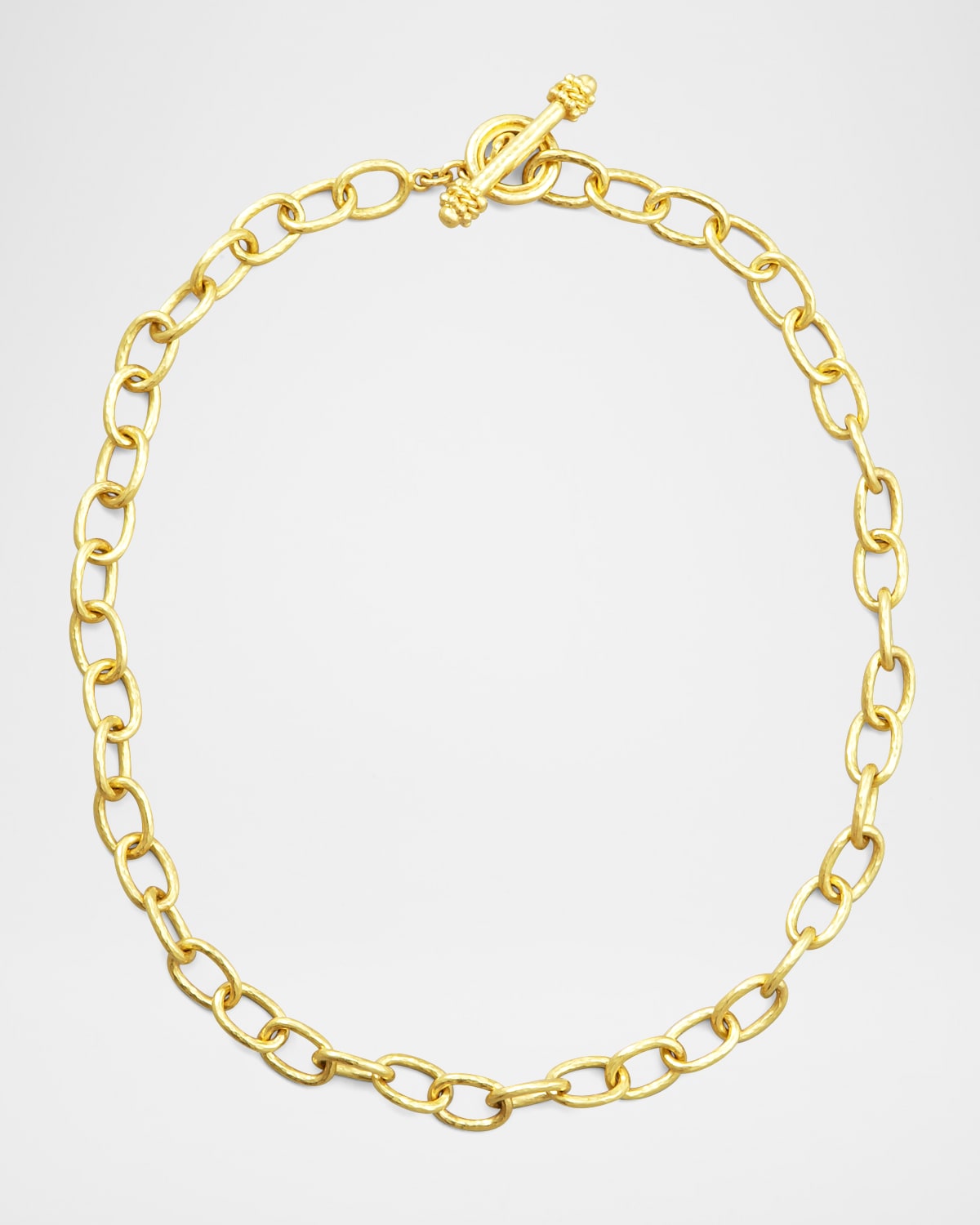 Volterra 19K Gold Link Necklace, 17"L