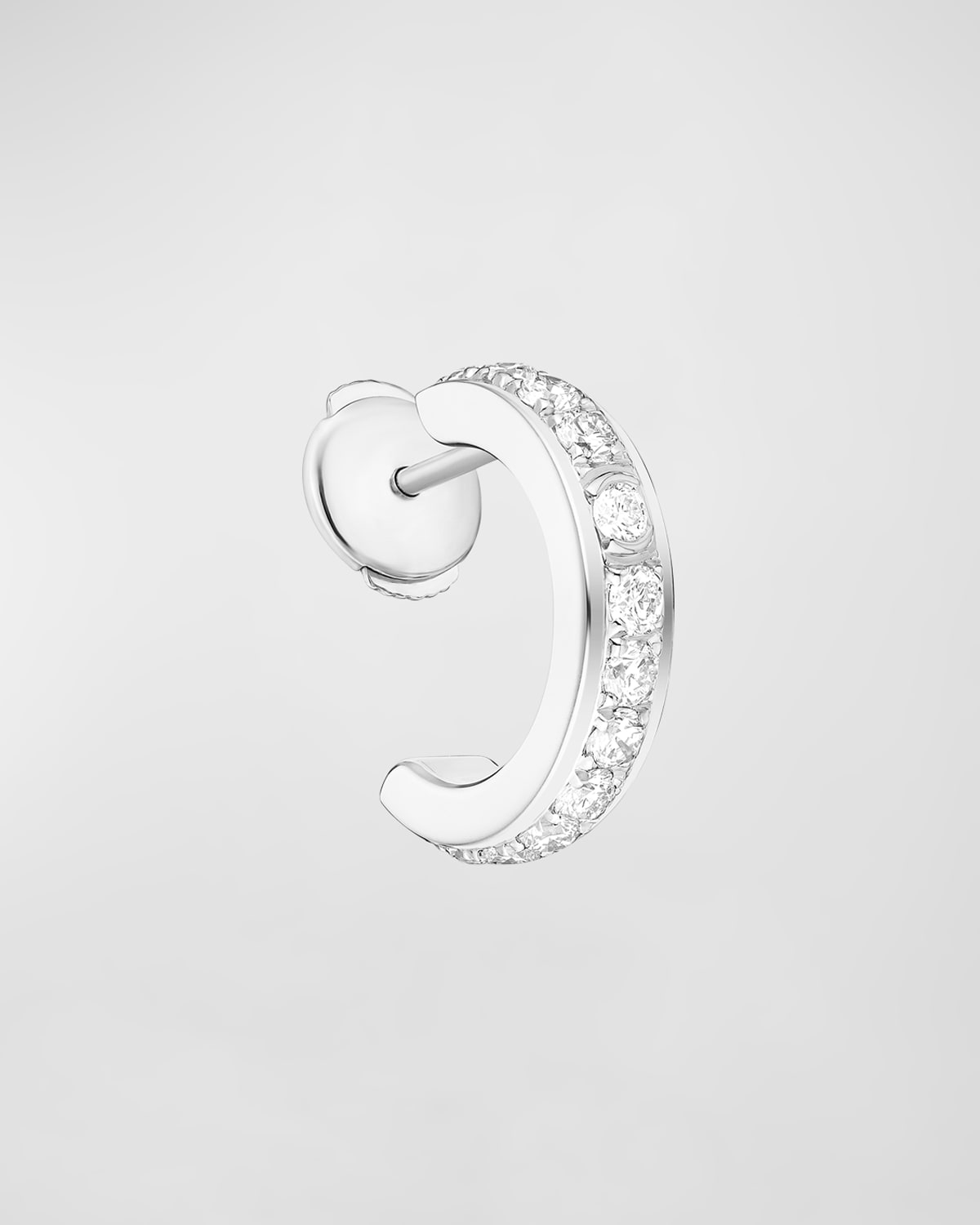 Possession 18K White Gold Diamond Single Earring