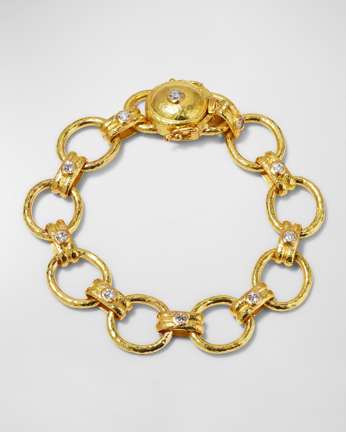 Rimini 19K Diamond Link Bracelet