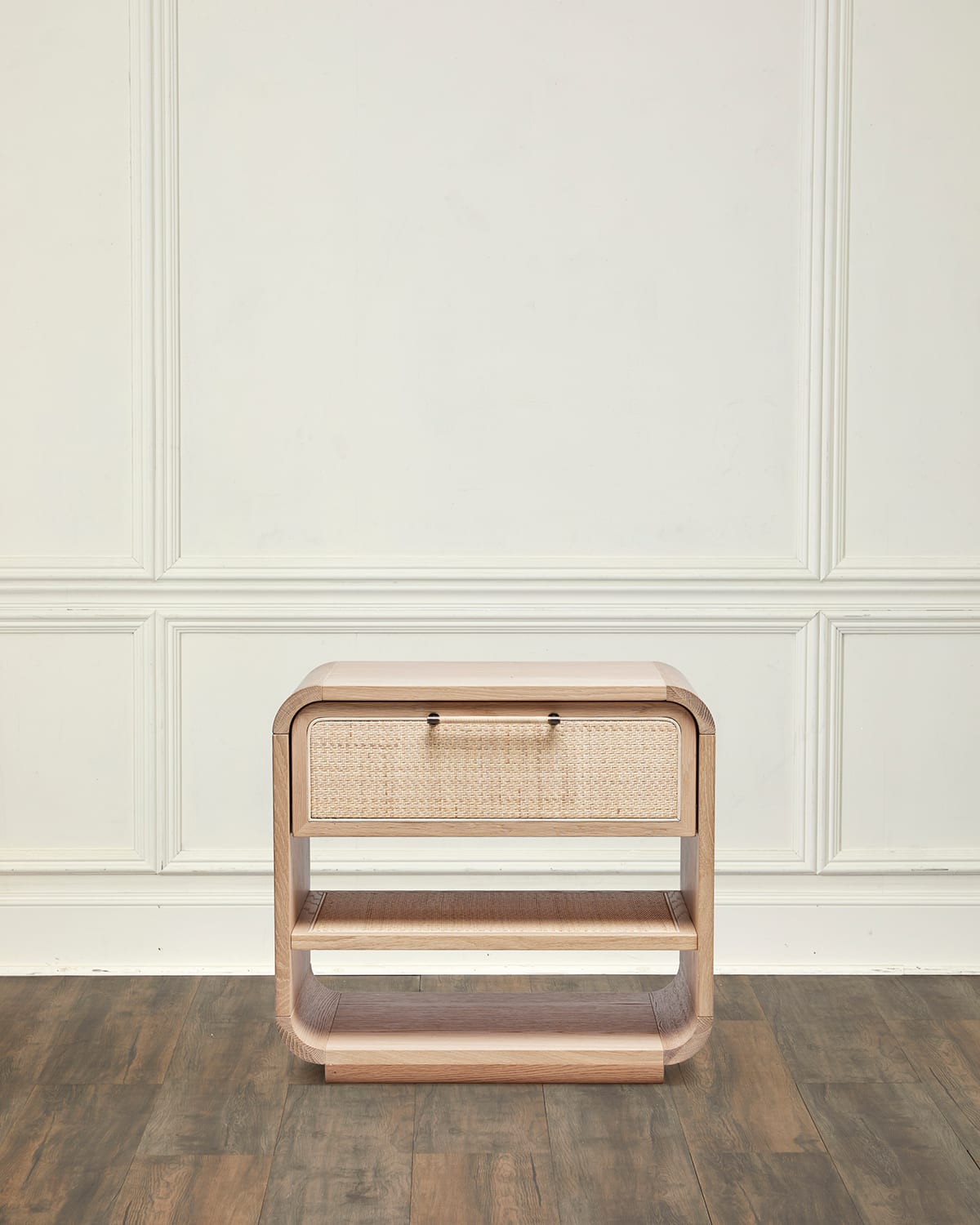 Interlude Home Marsh Bedside Chest In Saddle