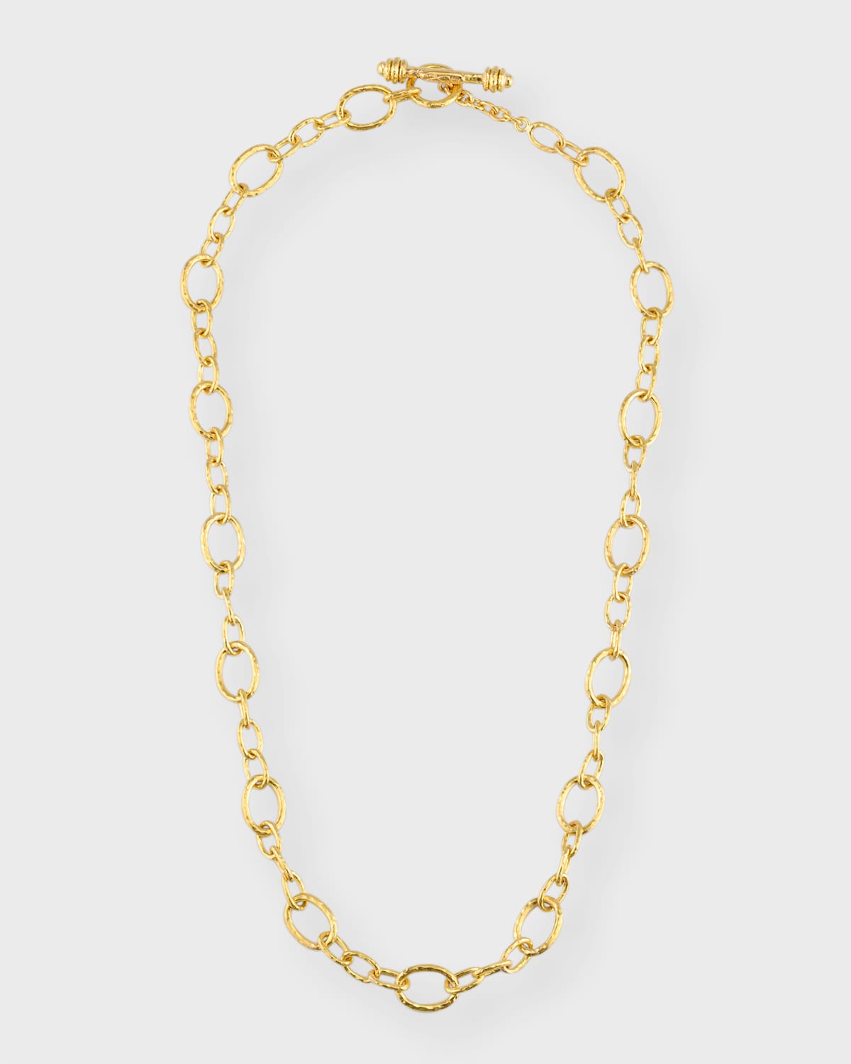 19k Yellow Gold Small Garda Link Necklace