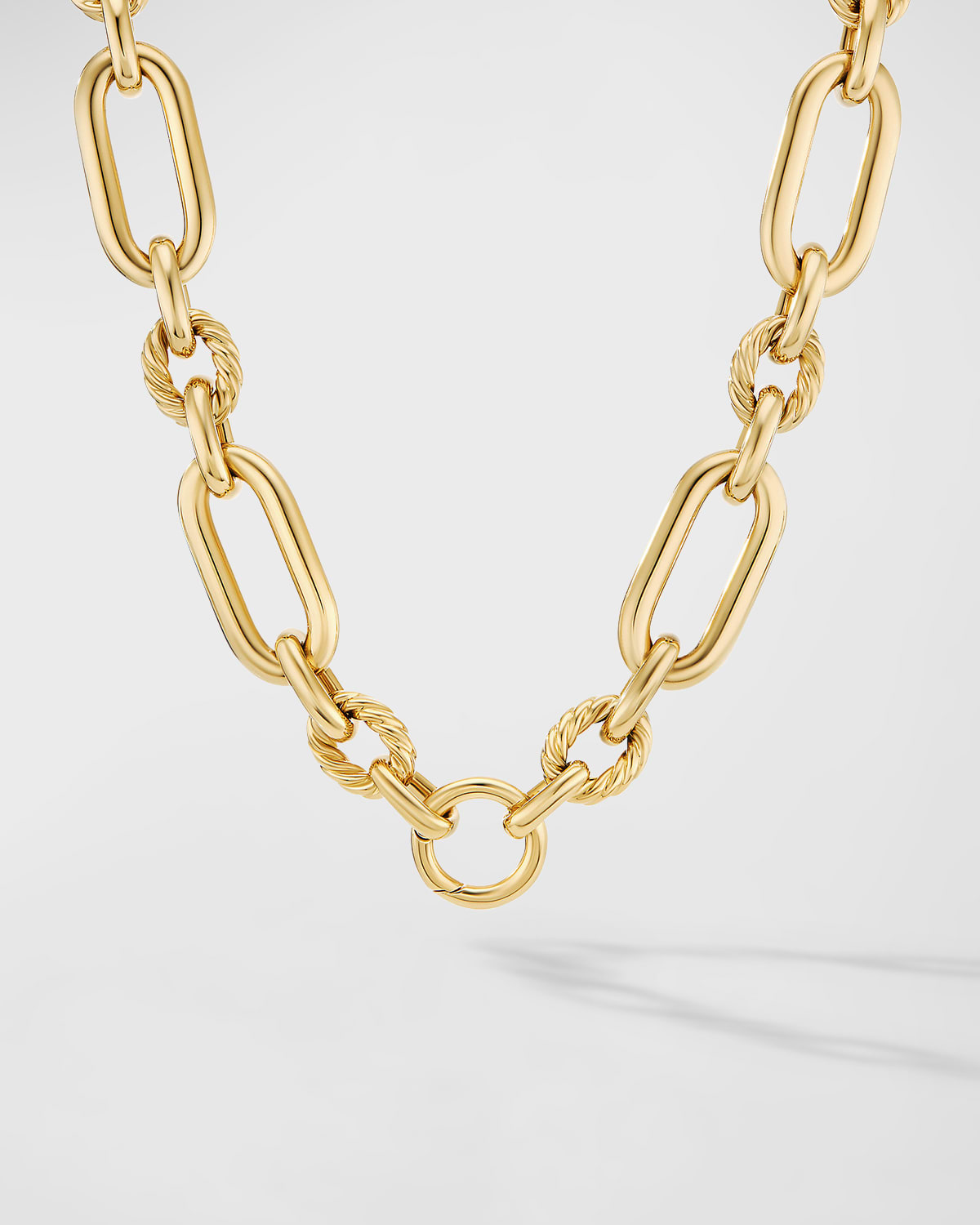 David Yurman 16mm Lexington Necklace in 18K Gold