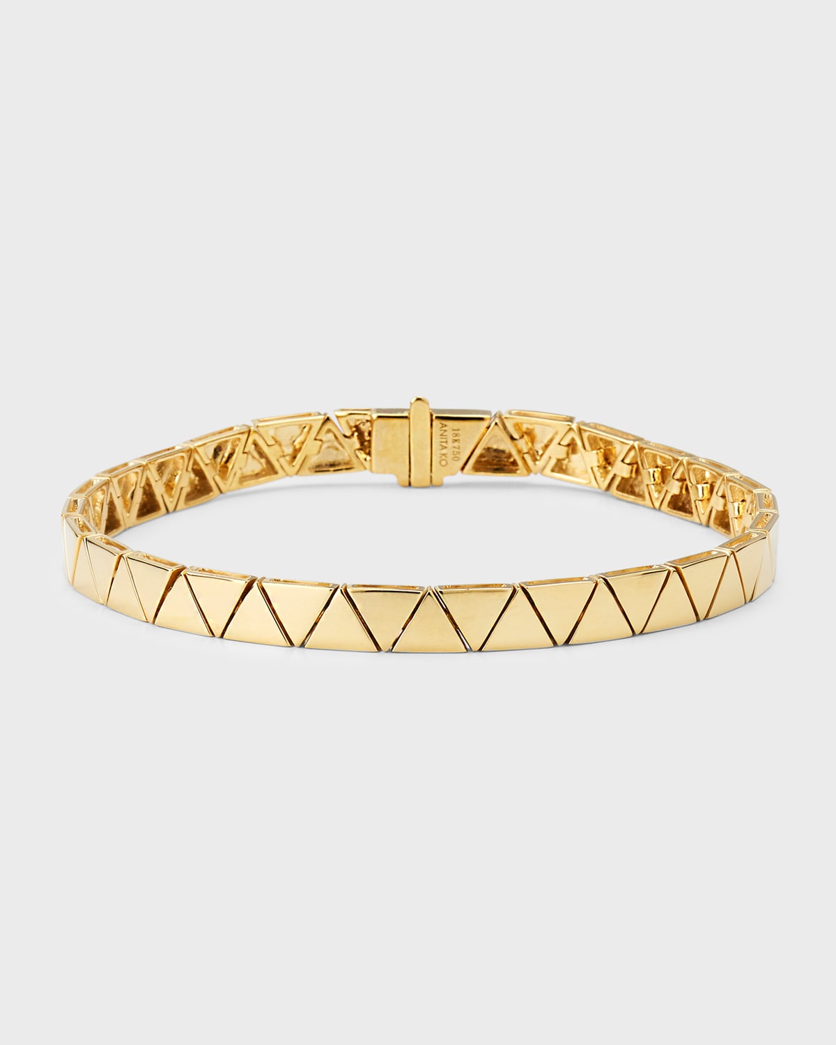 Anita Ko 18k Yellow Gold Thin Cleo Bracelet In 05 Yellow Gold