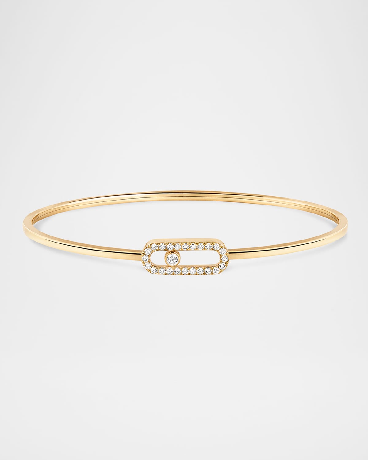 Move 18K Rose Gold Diamond Necklace