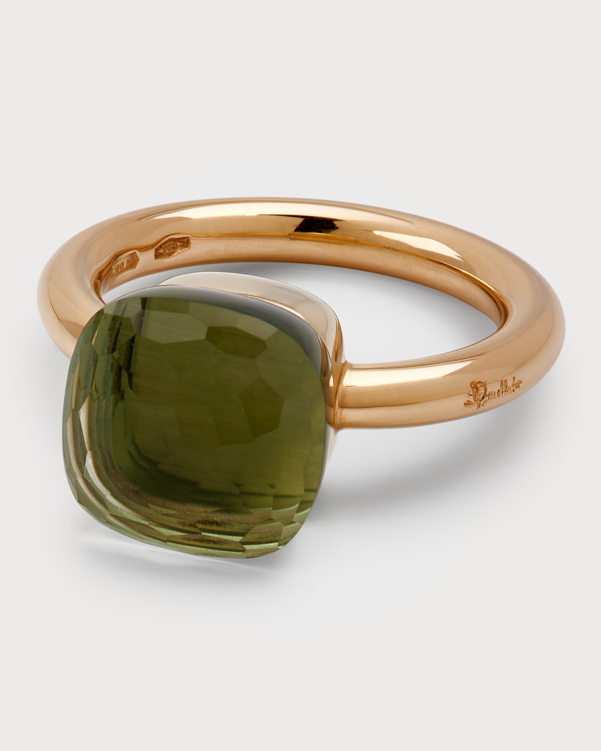Nudo 18K Rose Gold Classic Gemstone Ring