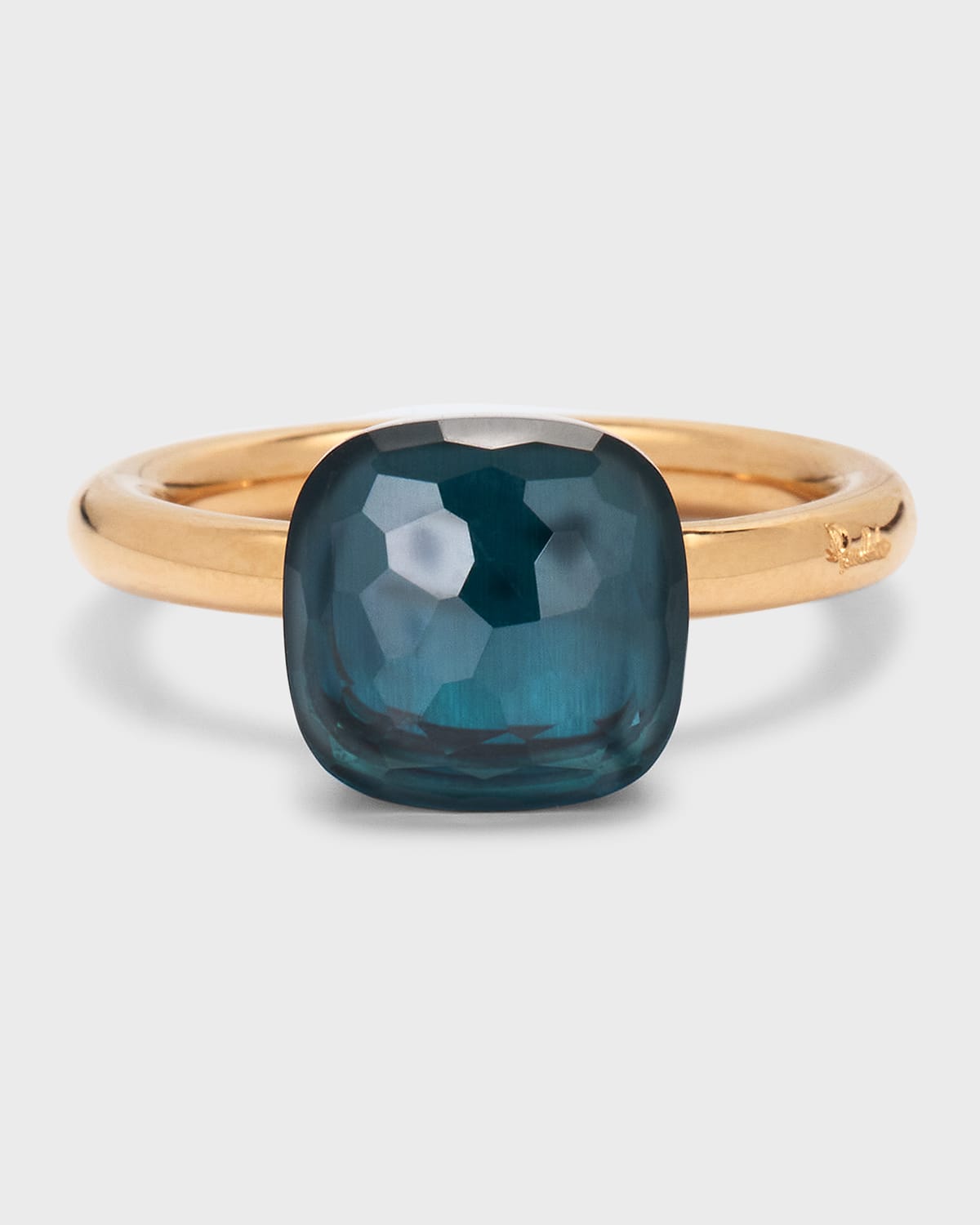 Pomellato Nudo 18K Rose Gold Classic Gemstone Ring
