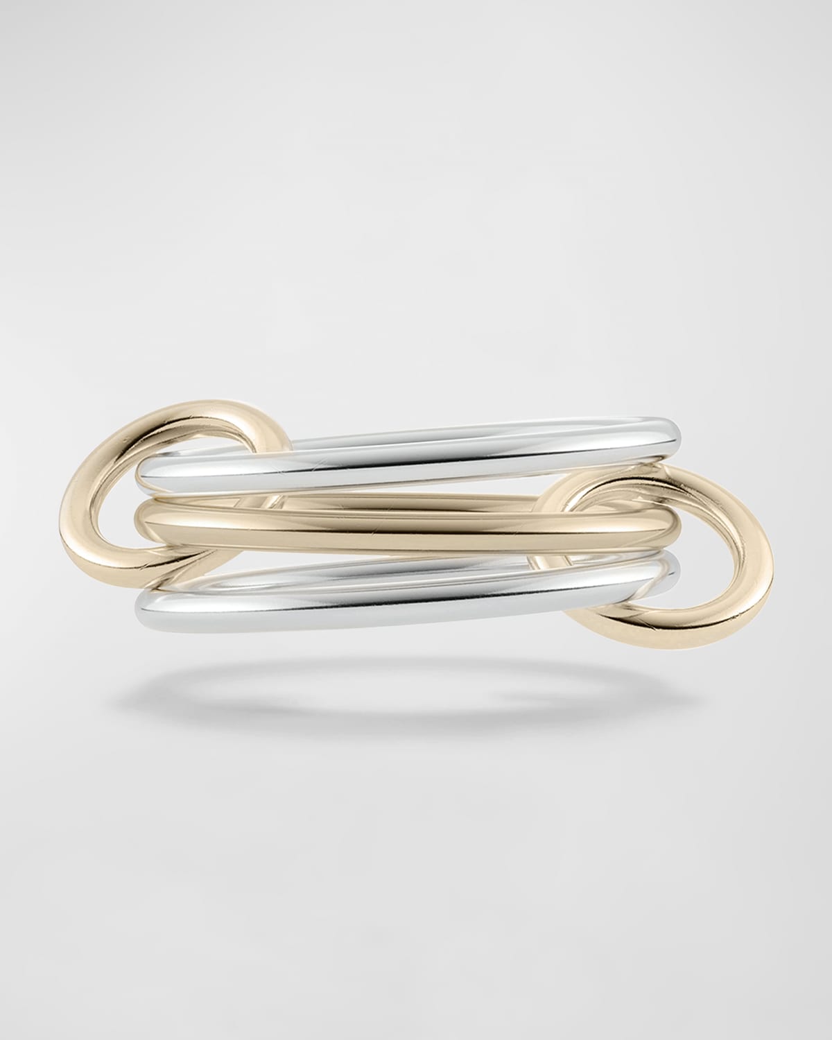 Spinelli Kilcollin Solarium 18K Yellow Gold and Sterling Silver Ring