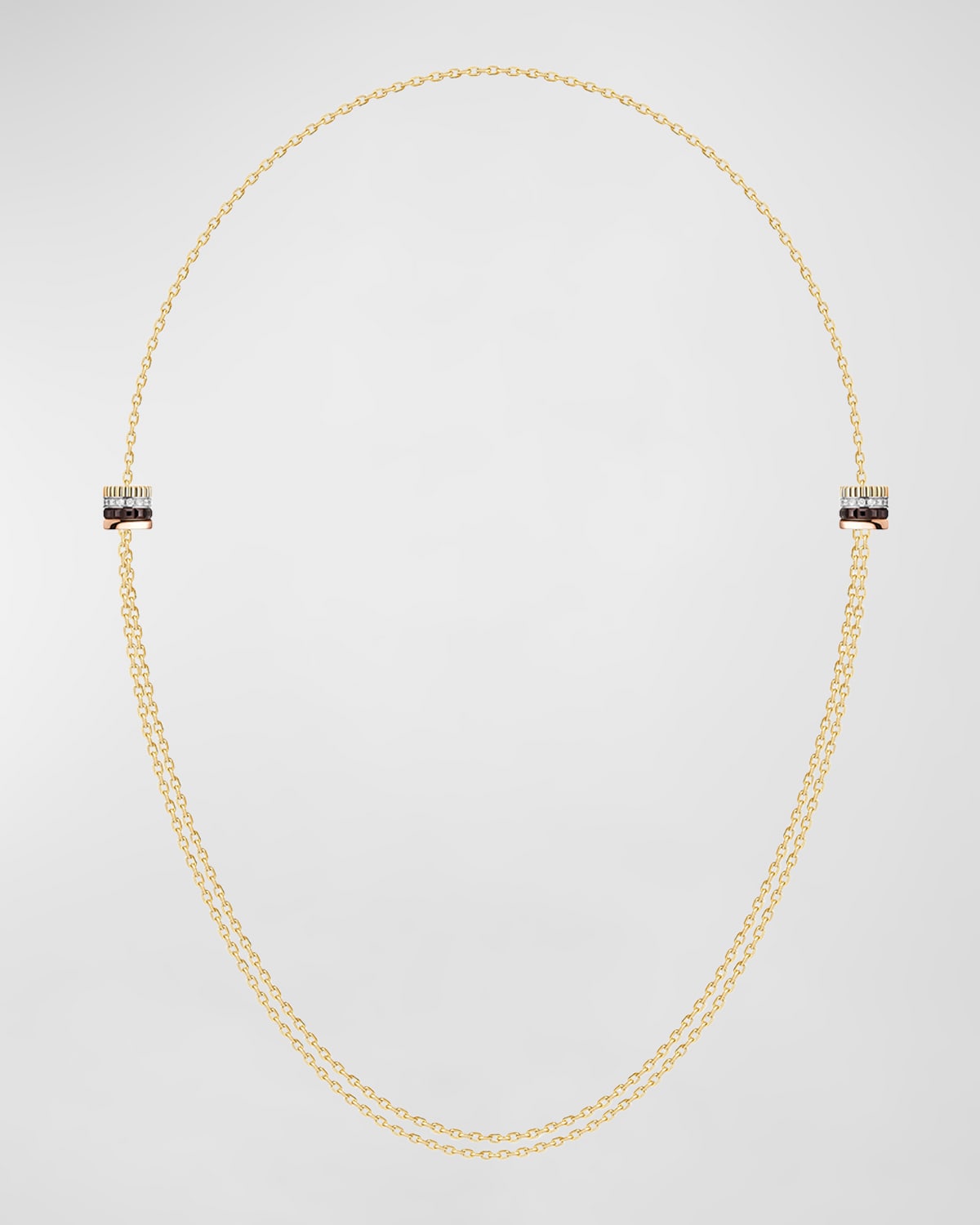 Quatre 18K Gold Brown PVD & Diamond Necklace